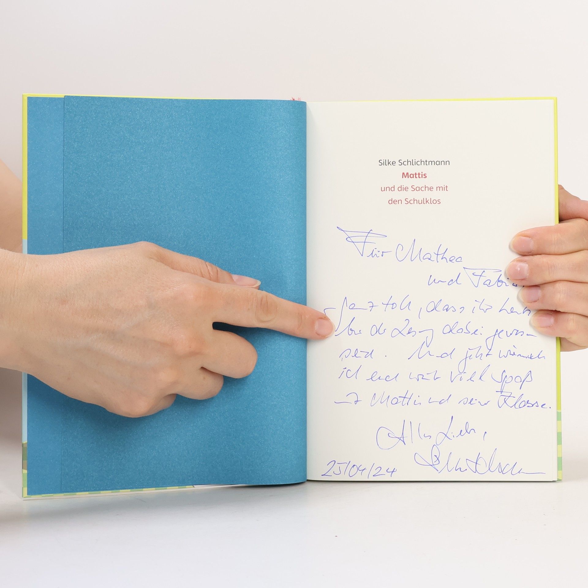 Silke Schlichtmann Mattis und die Sache mit den Schulklos