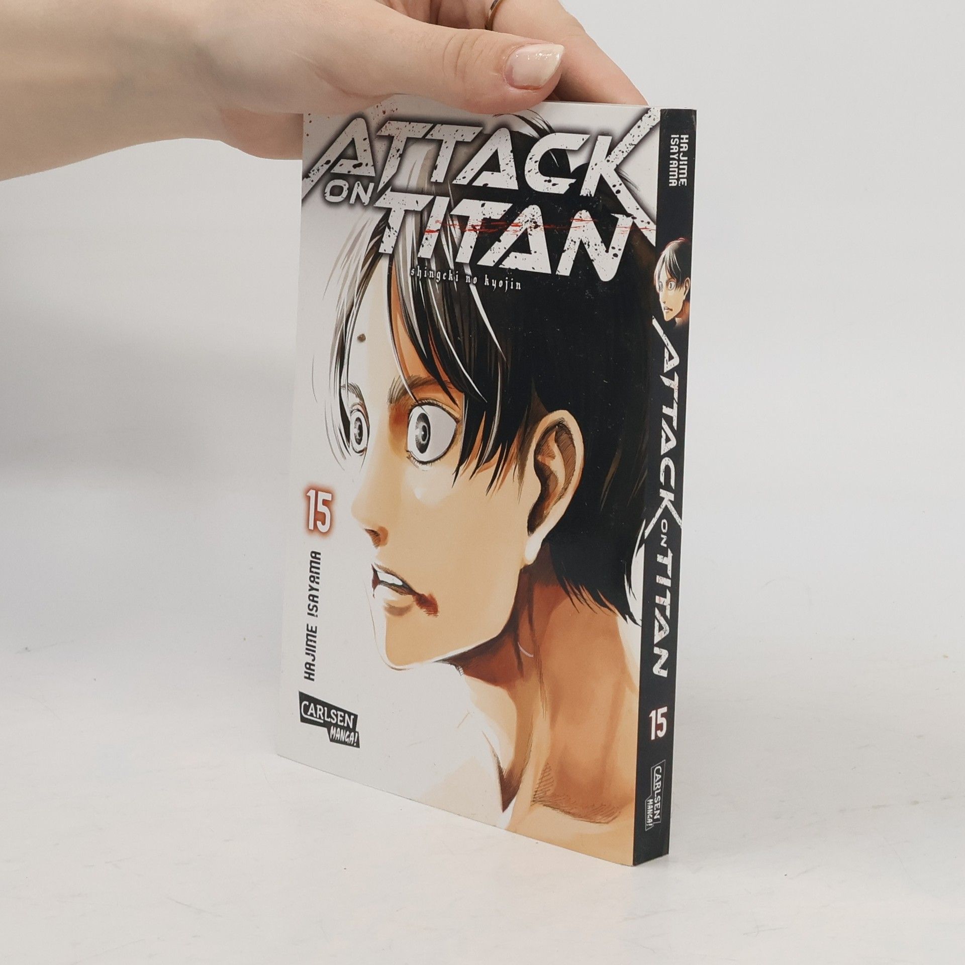 Hajime Isayama Attack on Titan 15
