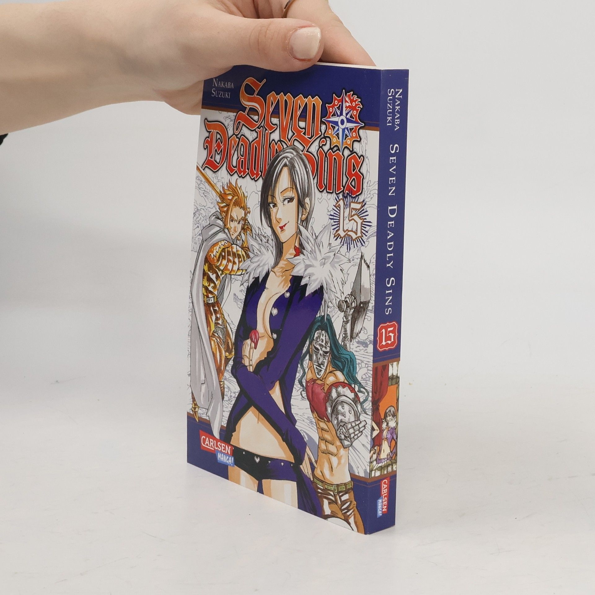 Nakaba Suzuki Seven deadly sins 15