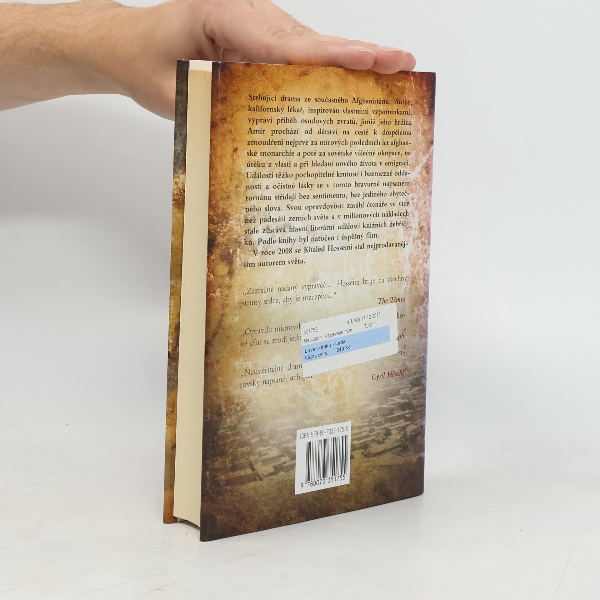 Khaled Hosseini Lovec draků