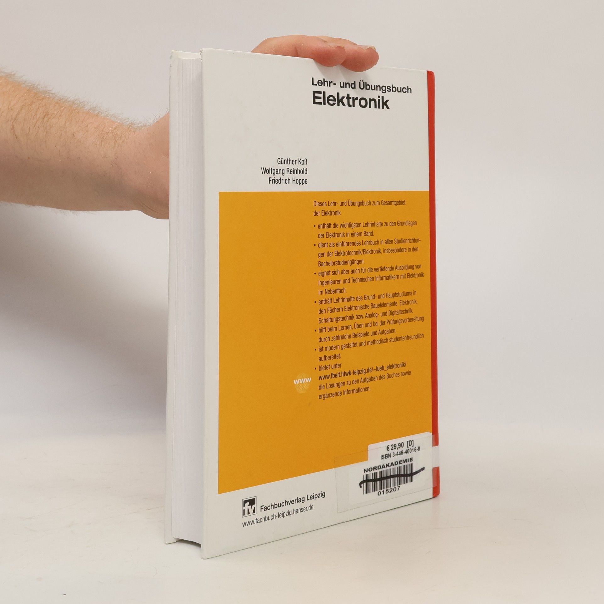 Günther Matthias Köschgens Lehr- und Übungsbuch Elektronik