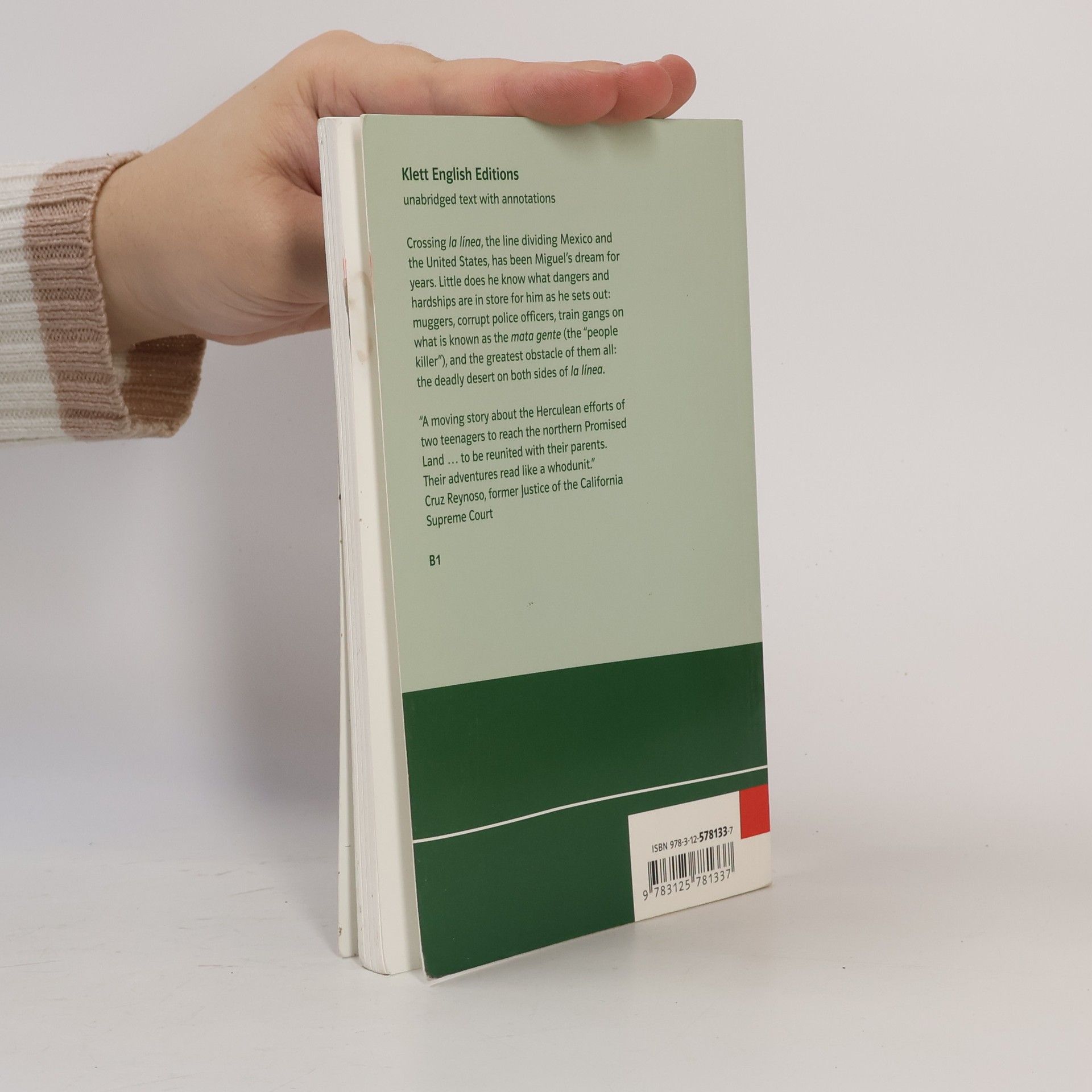 Ann Jaramillo La Línea. Englische Lektüre für das 5. Lernjahr