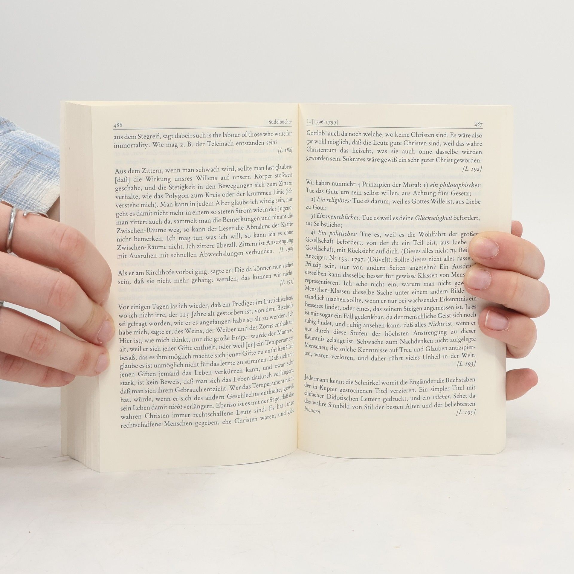 Georg Christoph Lichtenberg Sudelbücher