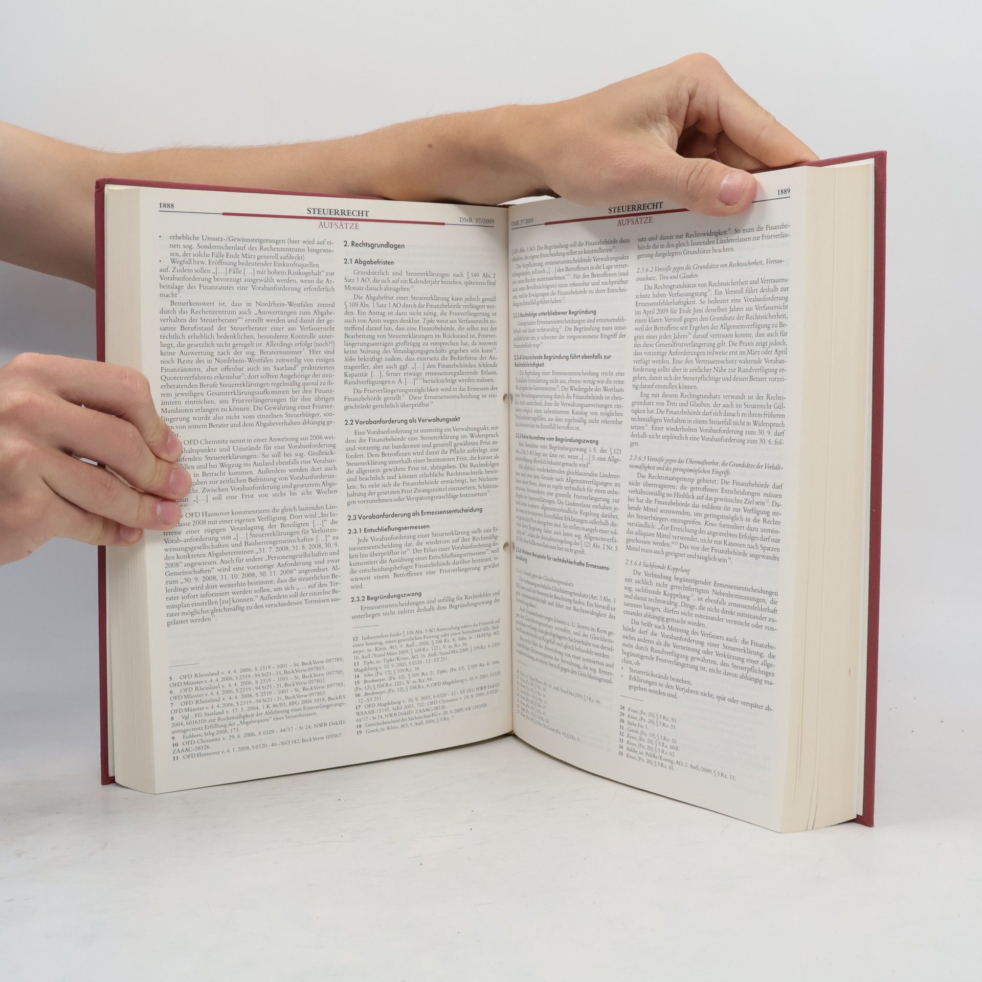 Autorenkollektiv Deutsches Steuerrecht 2009/II.