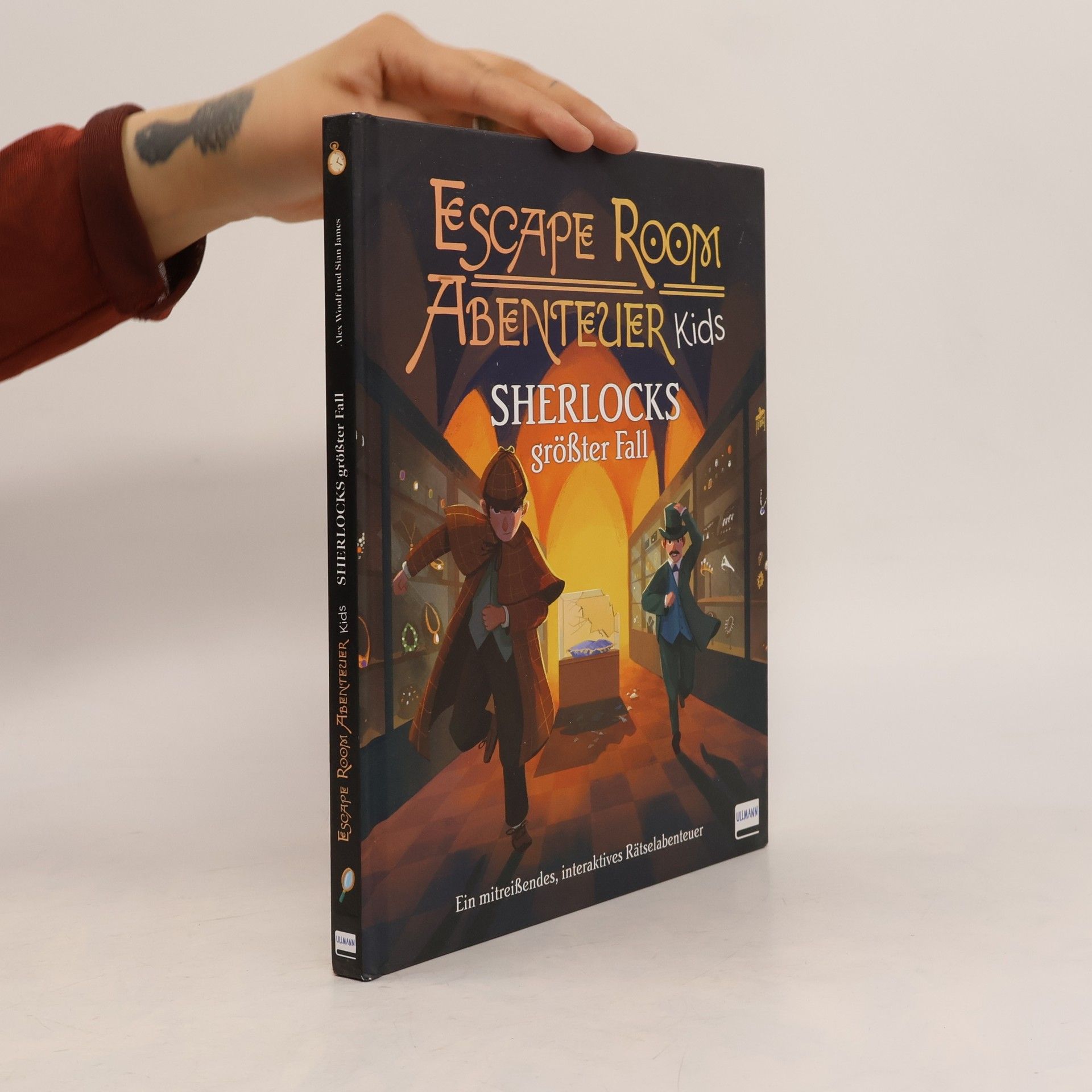 Escape Room Abenteuer Kids - Sherlocks größter Fall. Ein mitreißendes interaktives Rätselabenteuer für Kinder ab 8 Jahren