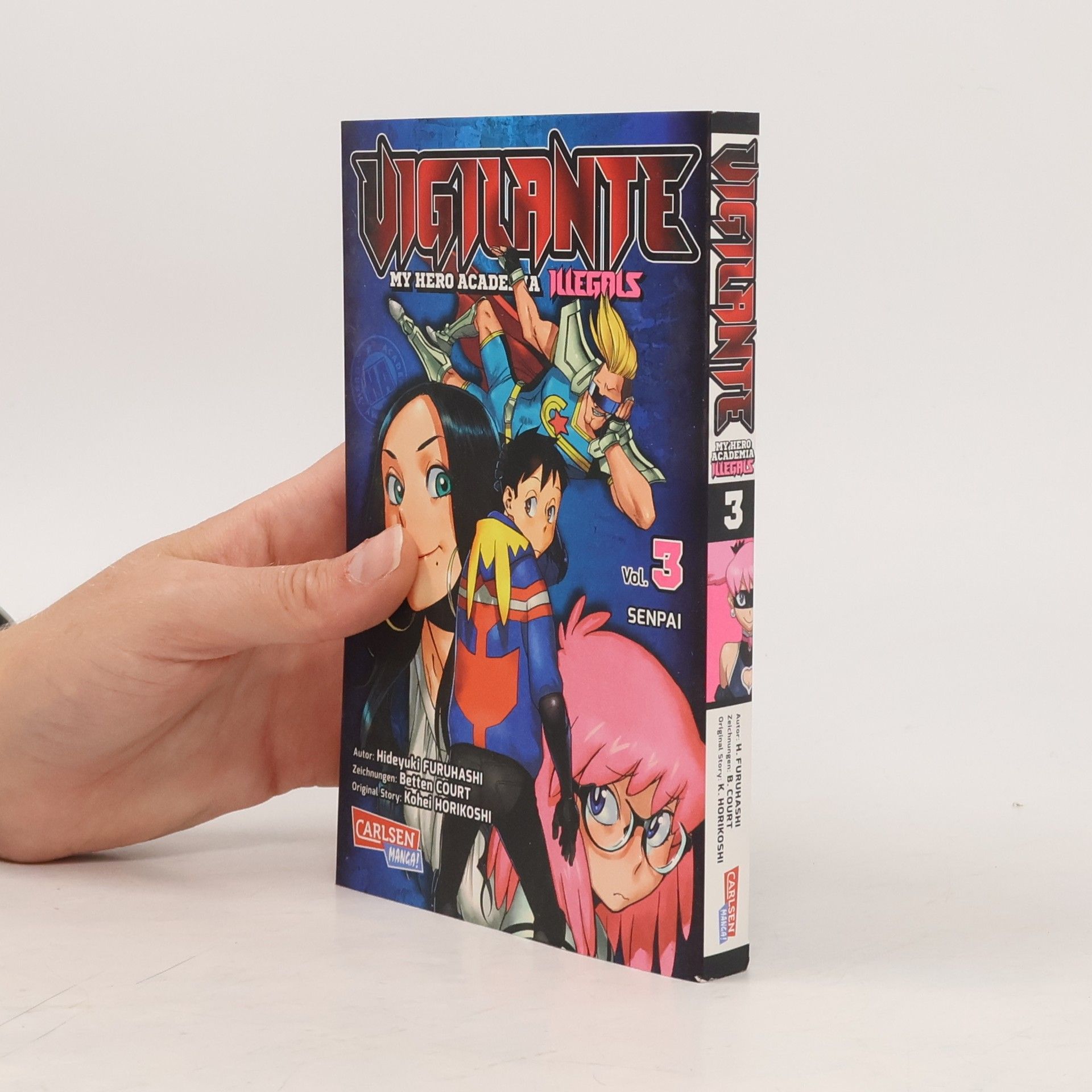 Hidejuki Furuhaši Vigilante: My Hero Academia Illegals 3
