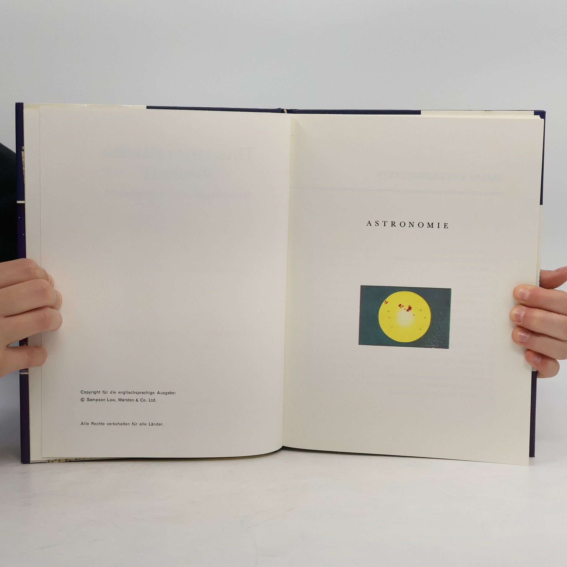 Autores varios Das unendliche Weltall