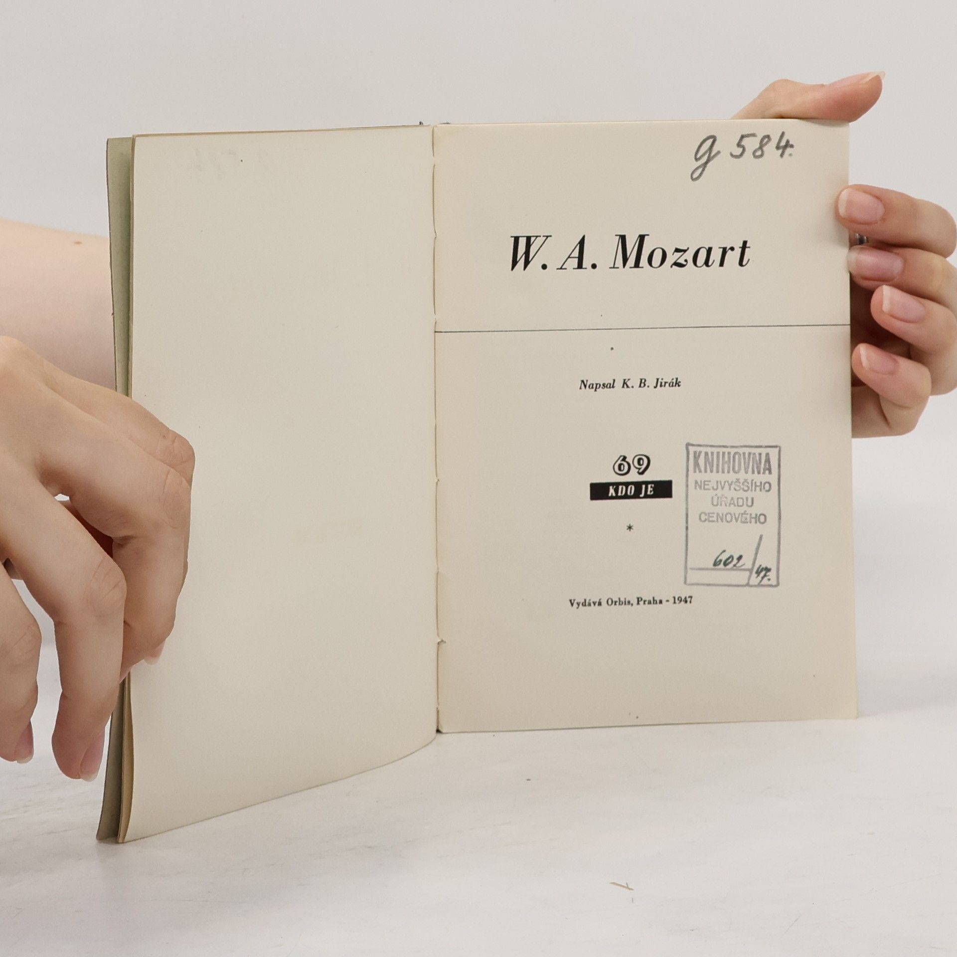 K.B Jirák Kdo je W. A. Mozart
