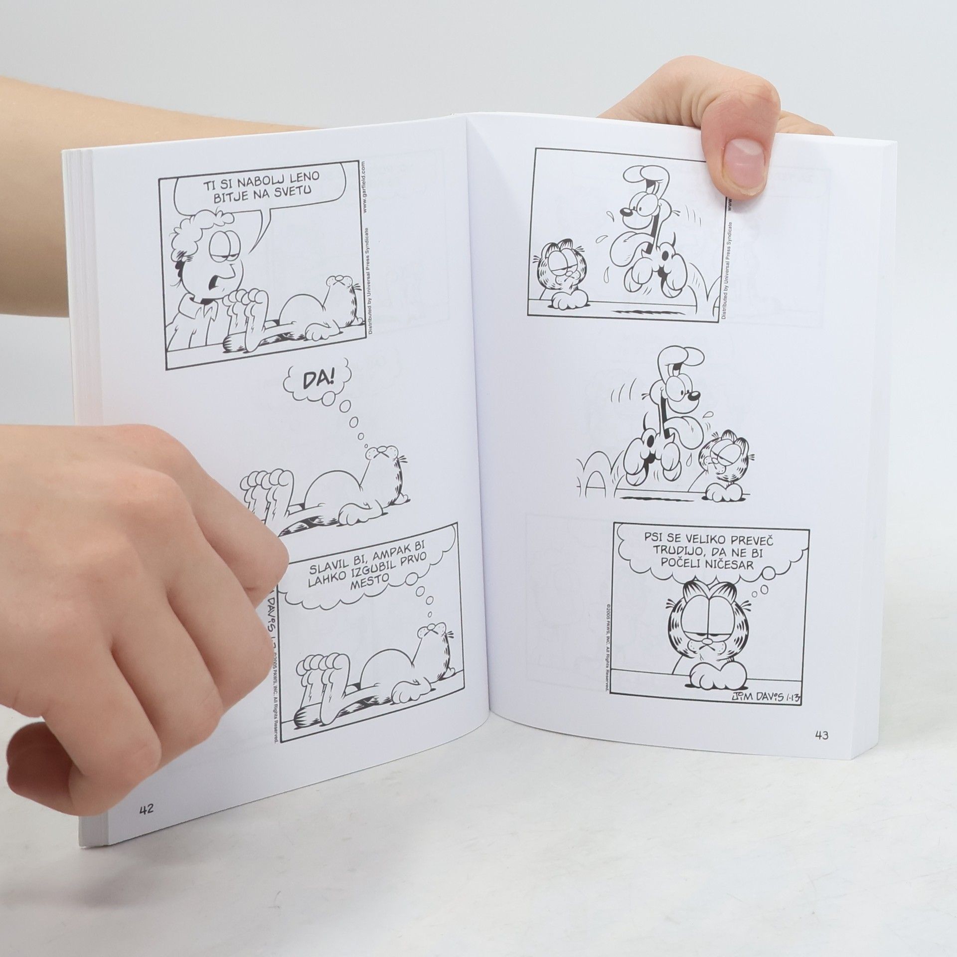 Jim Davis Garfieldove največje uspešnice - 11: Garfield na sprehodu
