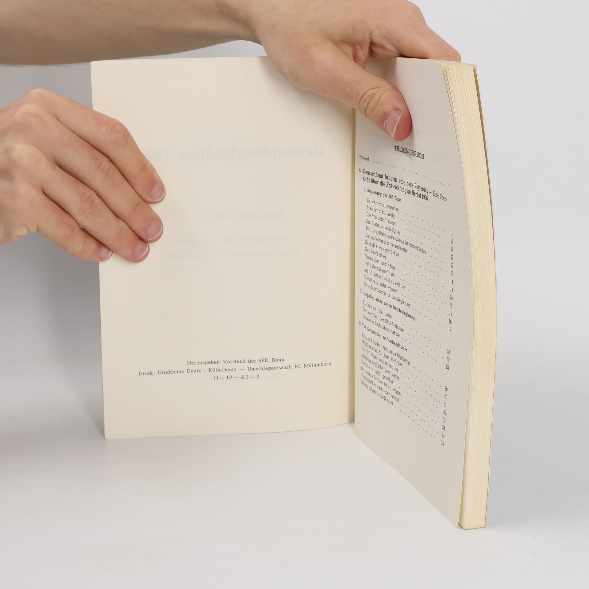 Autorenkollektiv Bestandsaufnahme 1966