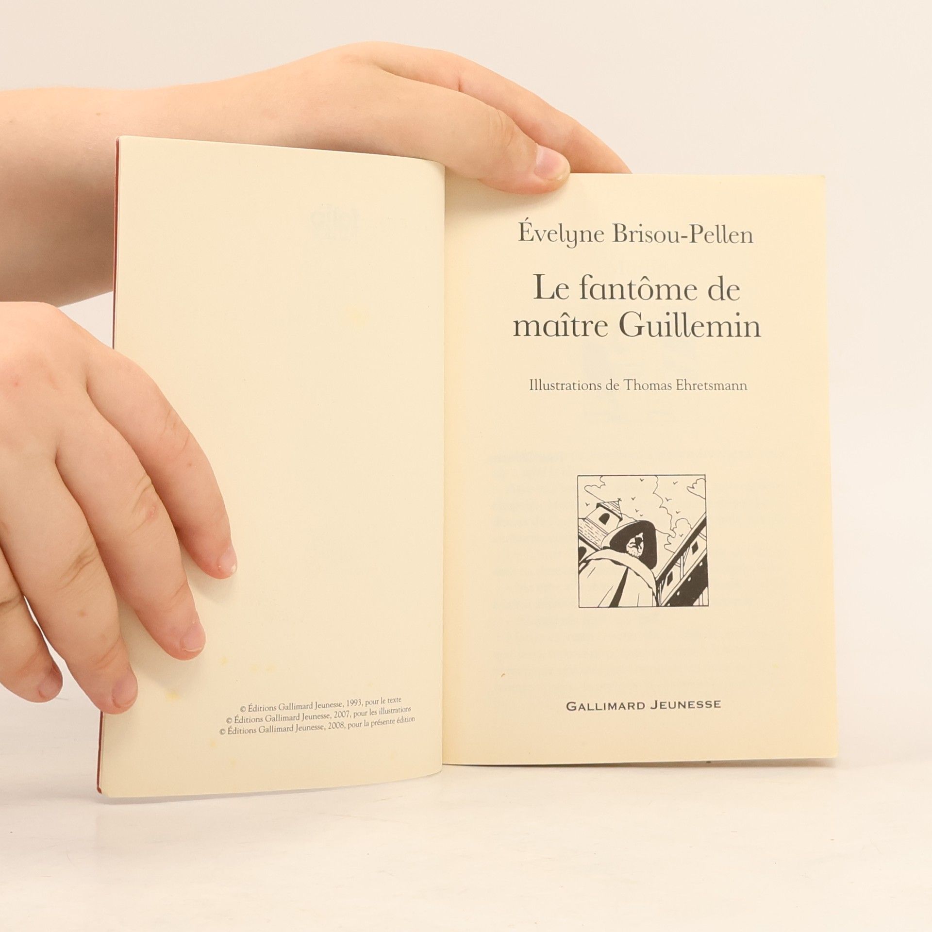 Evelyne Brisou-Pellen Le fantôme de maître Guillemin