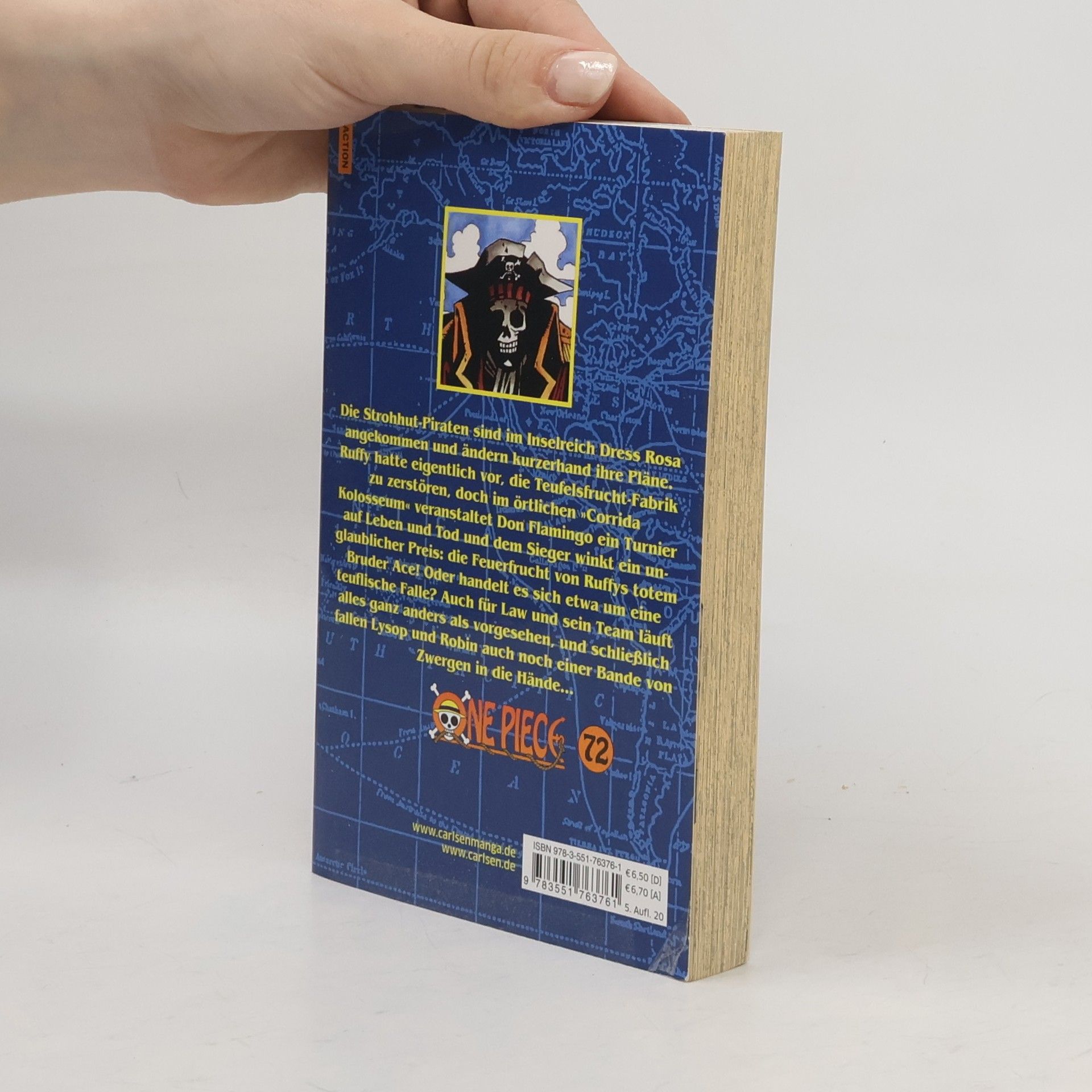 Eiichiro Oda One piece 72