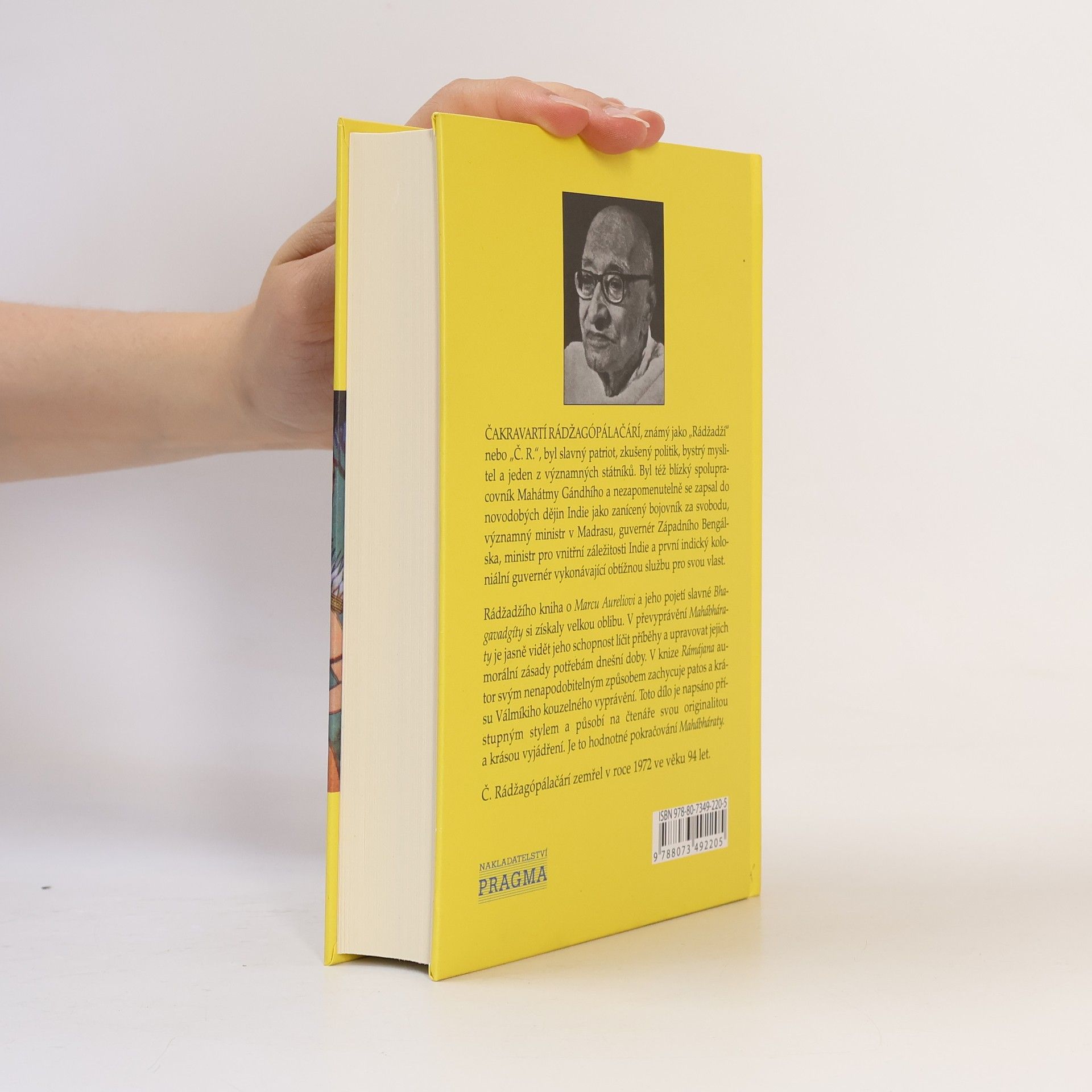 C. Chakravarti Rajagopalachari Rámájana. Světoznámý indický epos