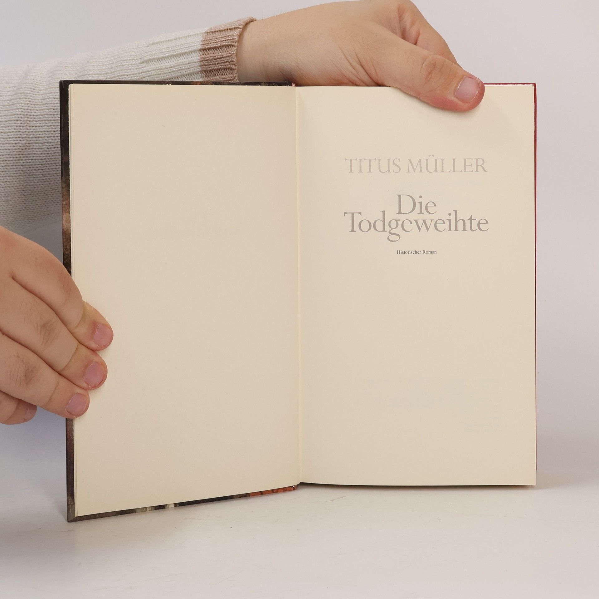 Titus Müller Die Todgeweihte