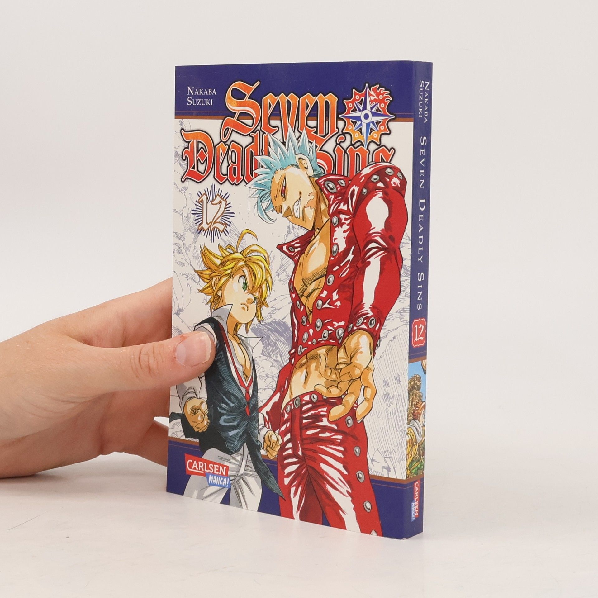 Nakaba Suzuki Seven deadly sins 12