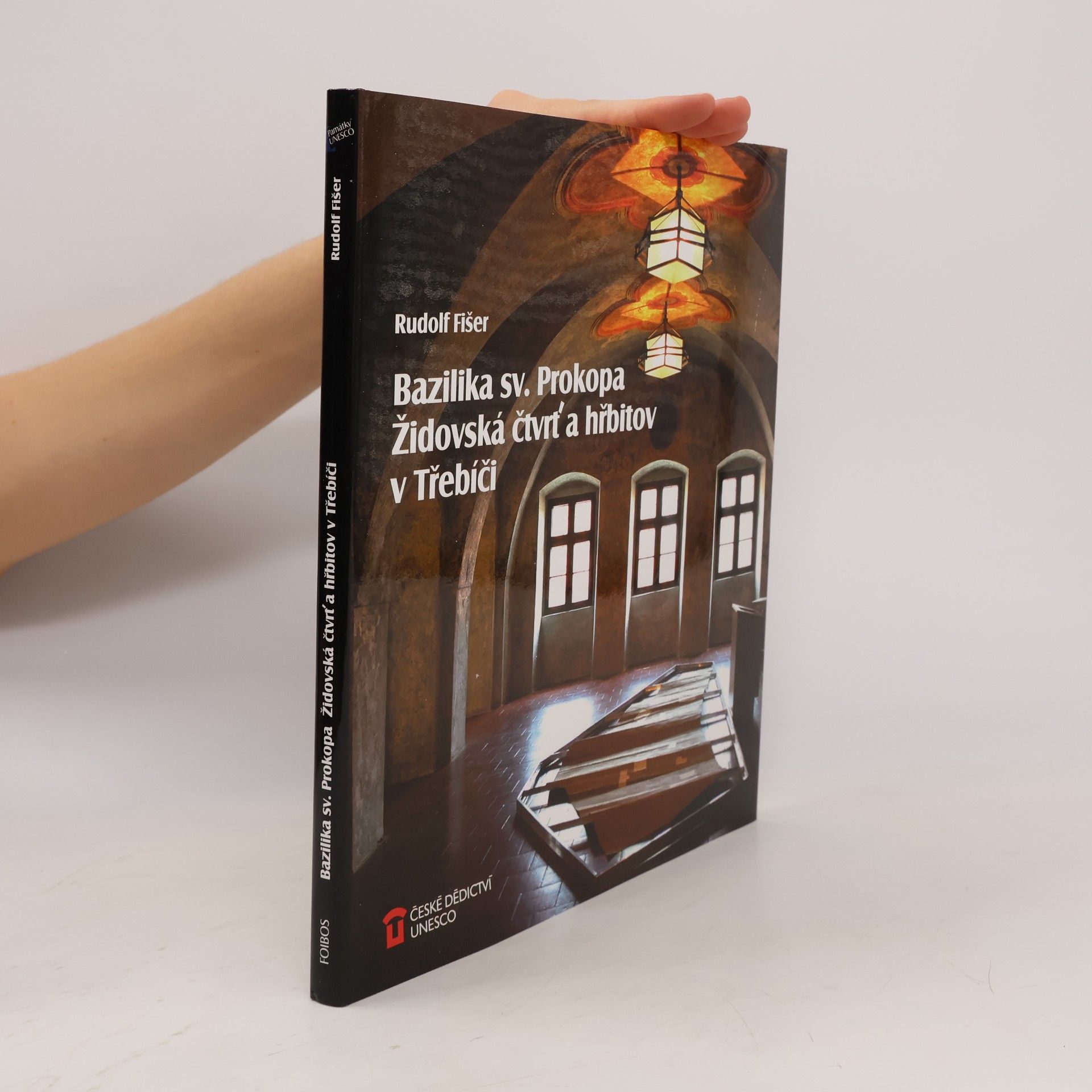 Rudolf Fišer Bazilika sv. Prokopa, židovská čtvrť a hřbitov v Třebíči