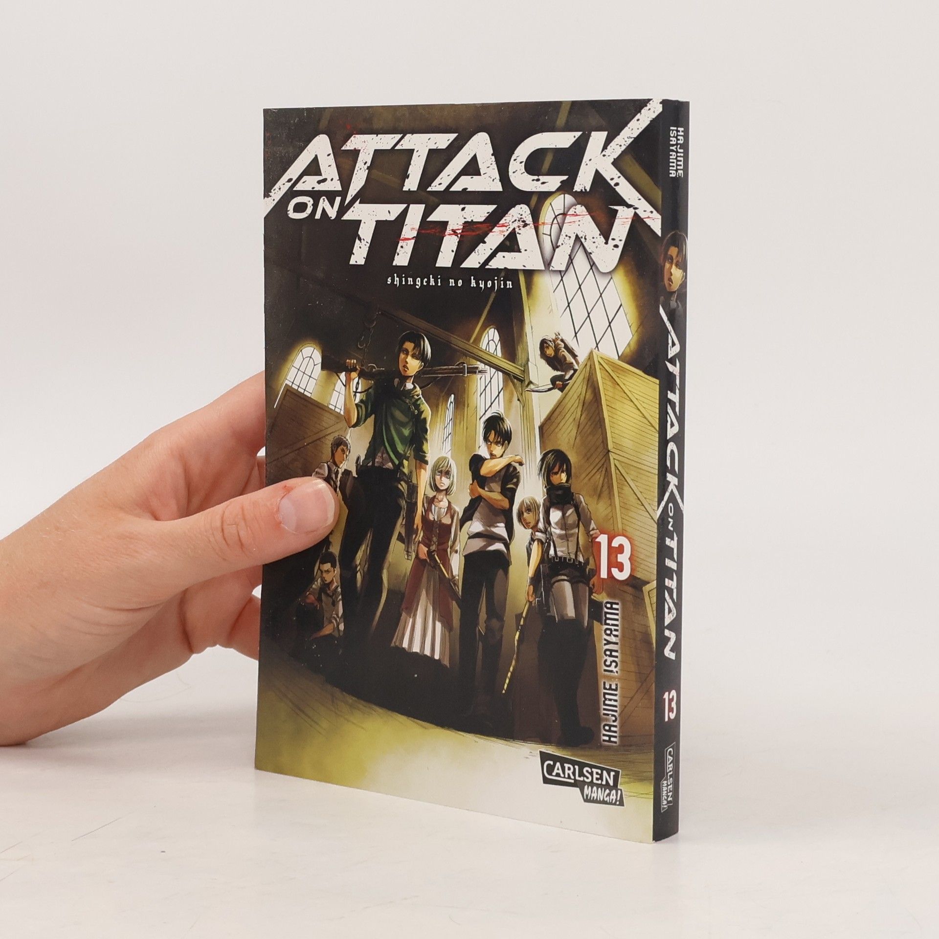 Hajime Isayama Attack on Titan 13