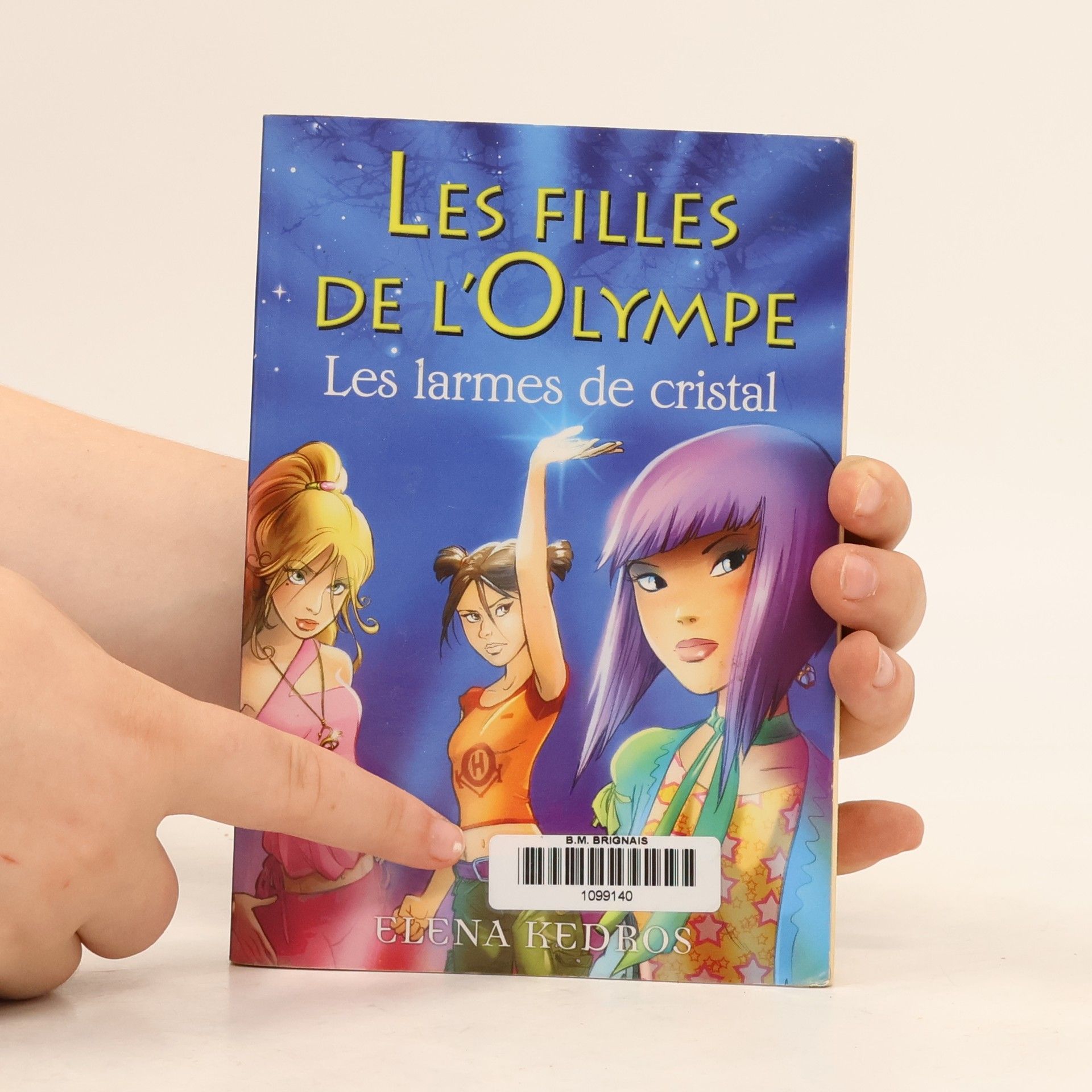 Elena Kedros Les Filles de l'Olympe - 1: Les larmes de cristal