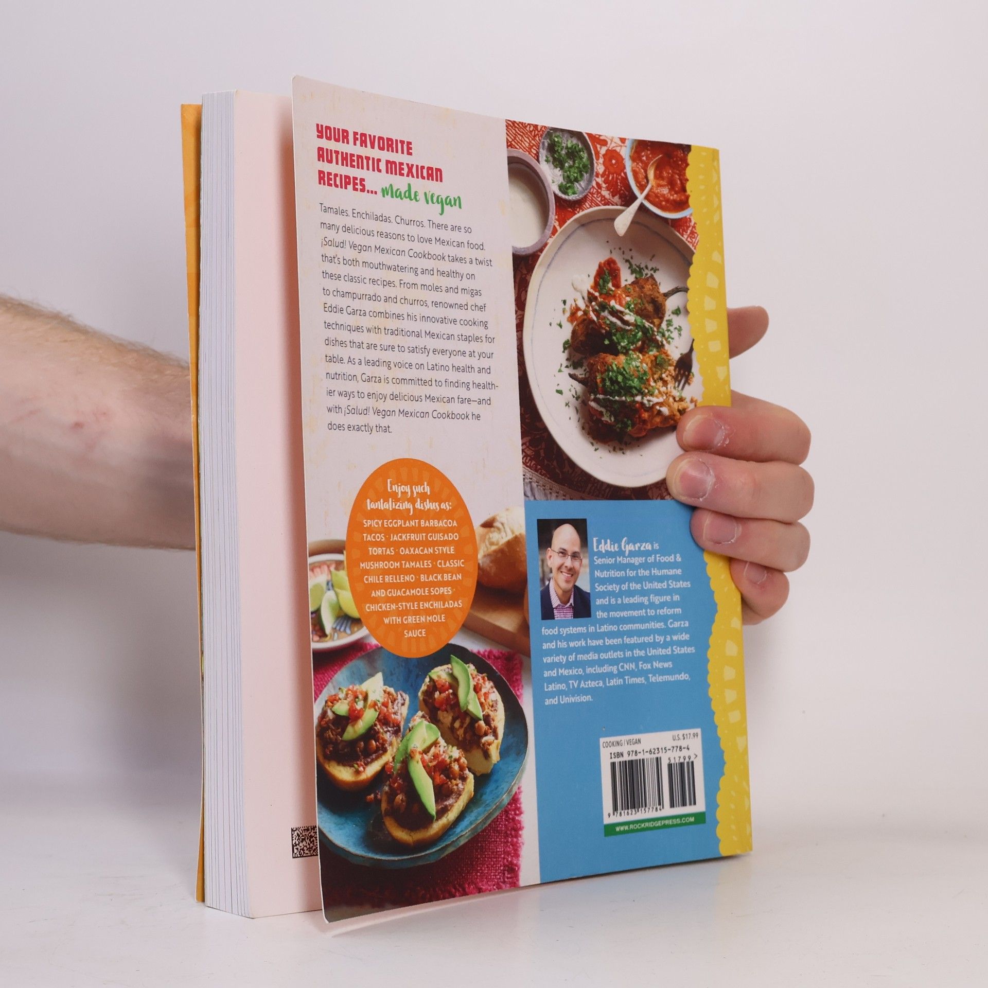 Eddie Garza ¡Salud! Vegan Mexican Cookbook