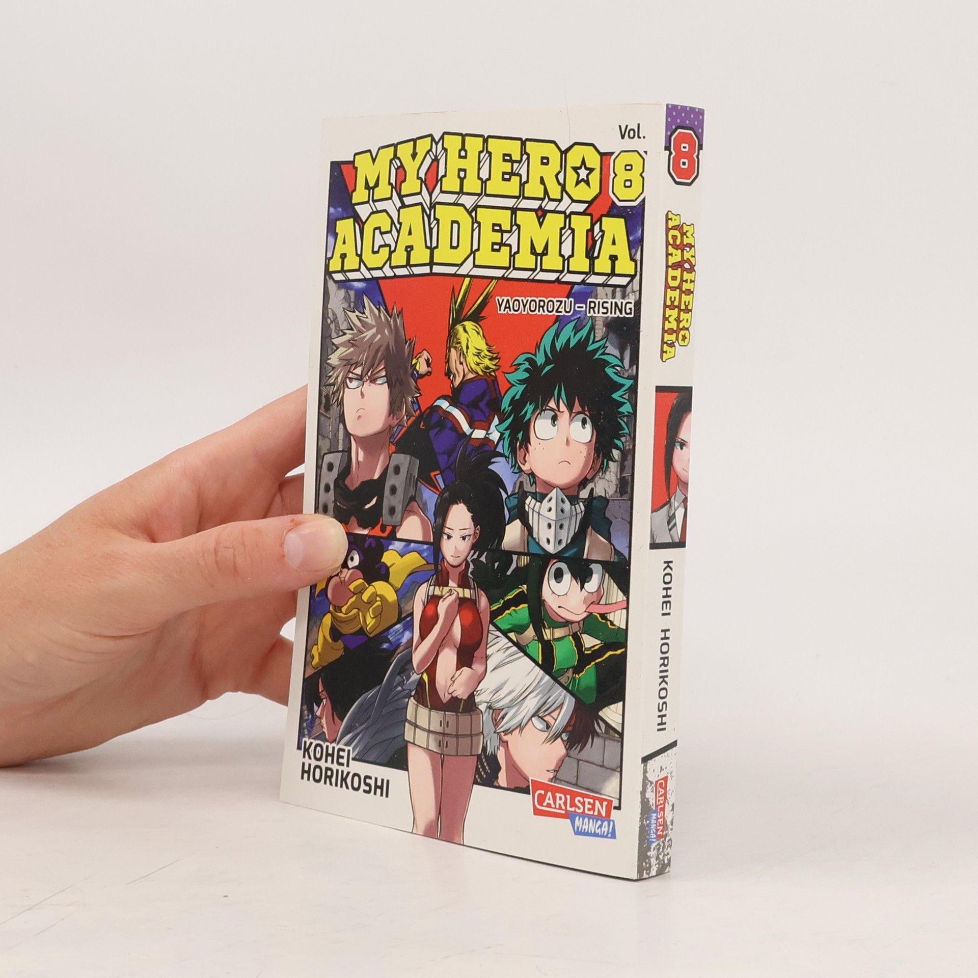 Kōhei Horikoshi My Hero Academia 8: Yaoyoruzu - rising