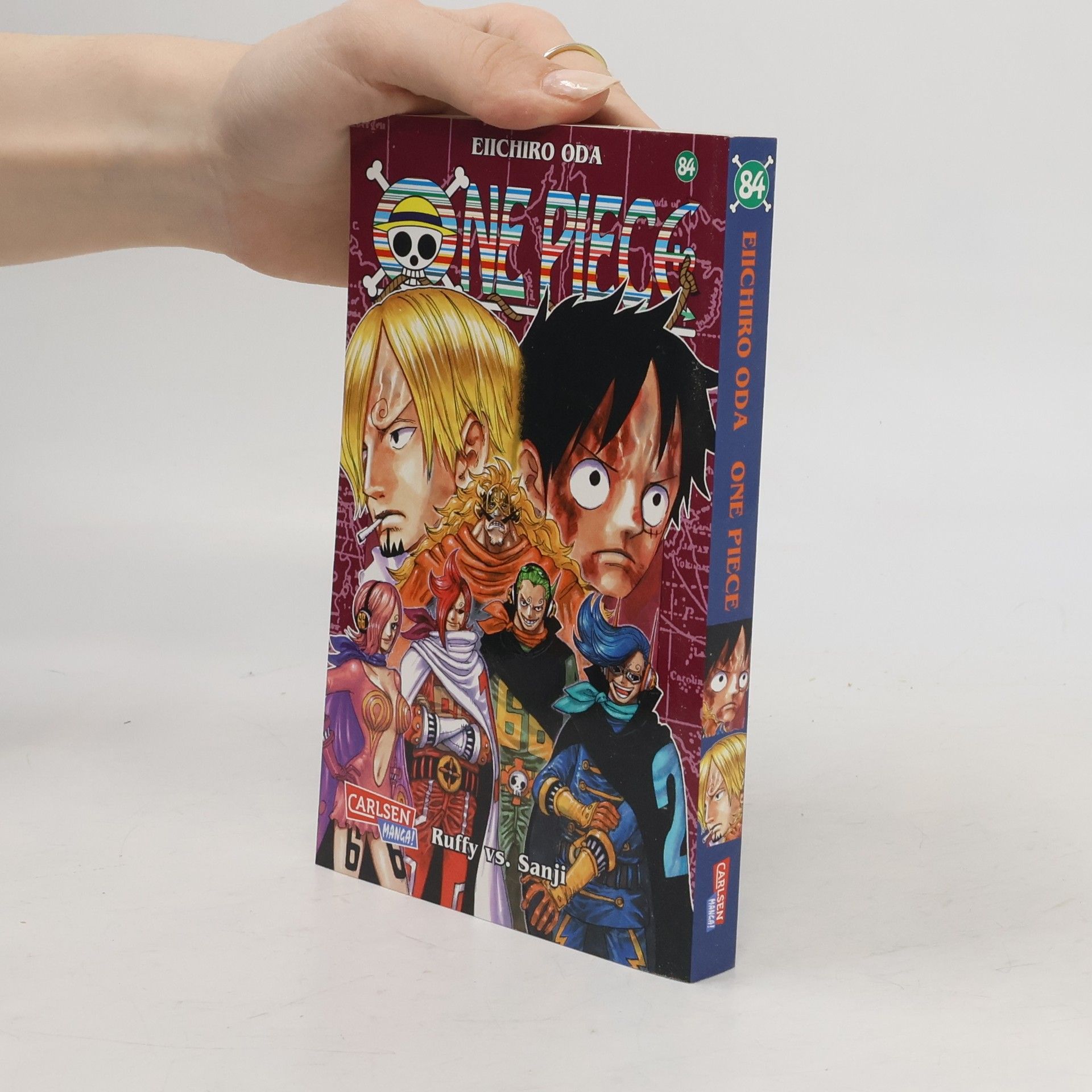 Eiichiro Oda Ruffy vs. Sanji