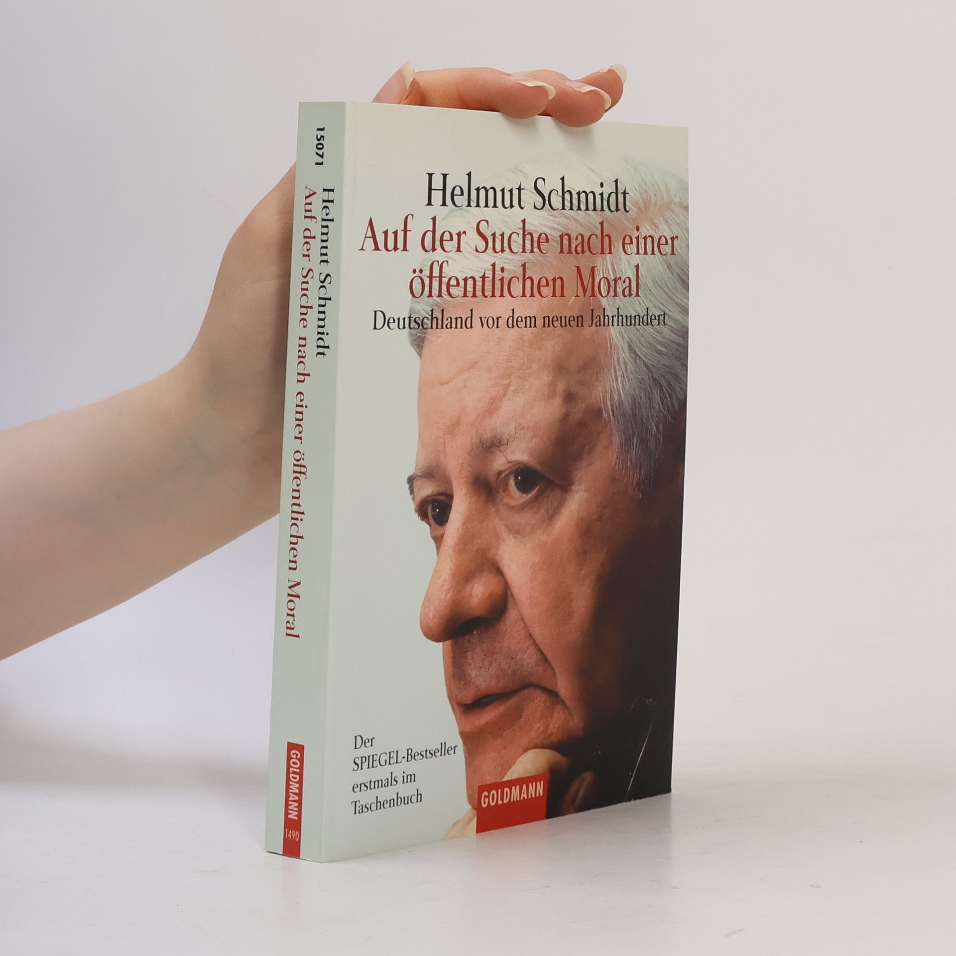 Helmut Schmidt Auf der Suche nach einer öffentlichen Moral : Deutschland vor dem neuen Jahrhundert