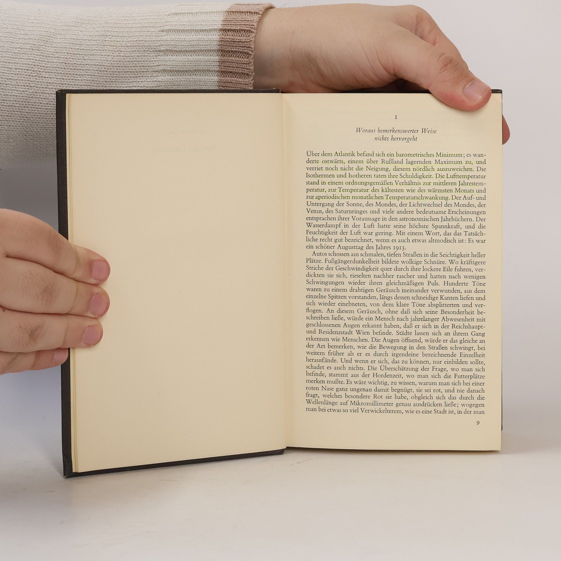 Robert Musil Der Mann ohne Eigenschaften