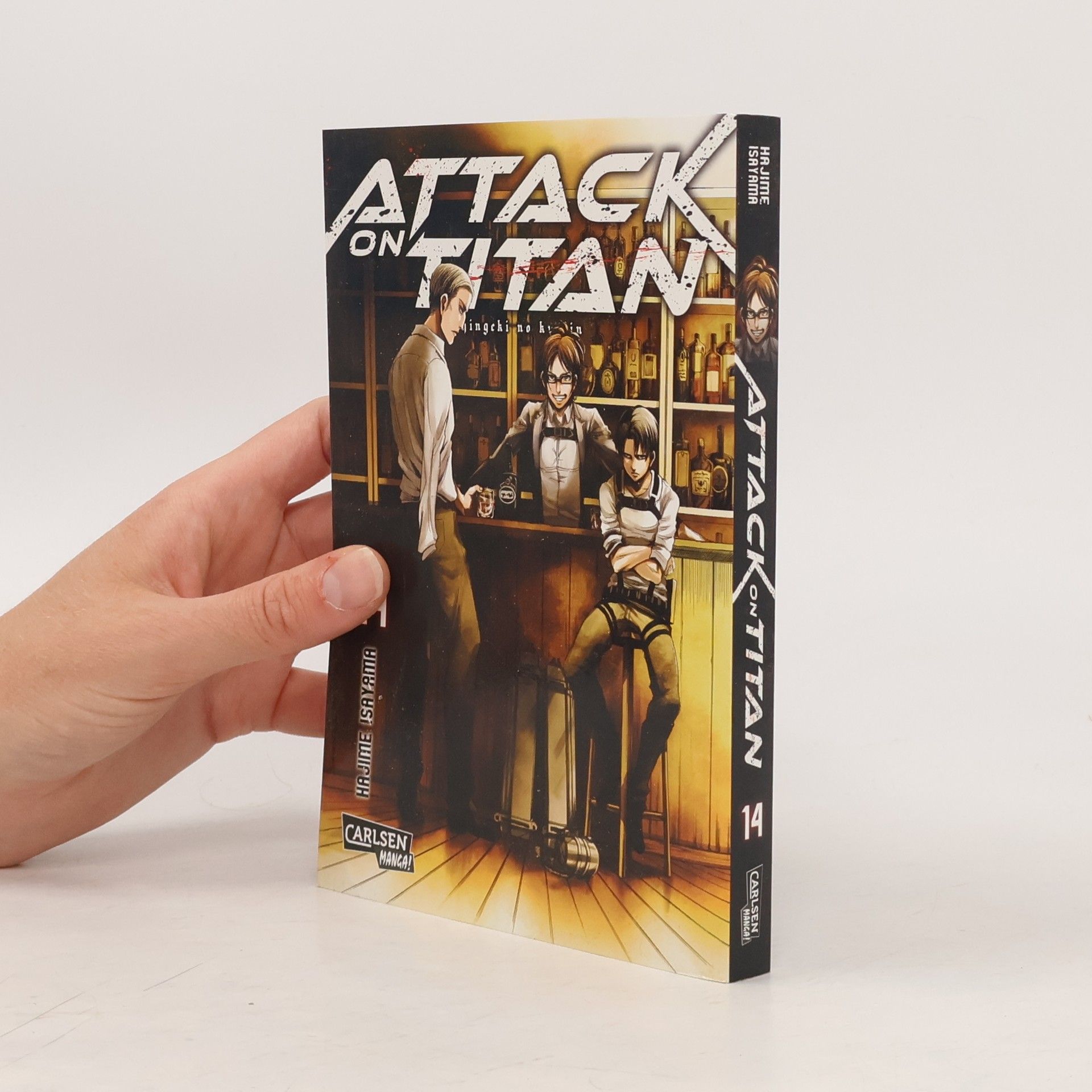 Hajime Isayama Attack on Titan 14