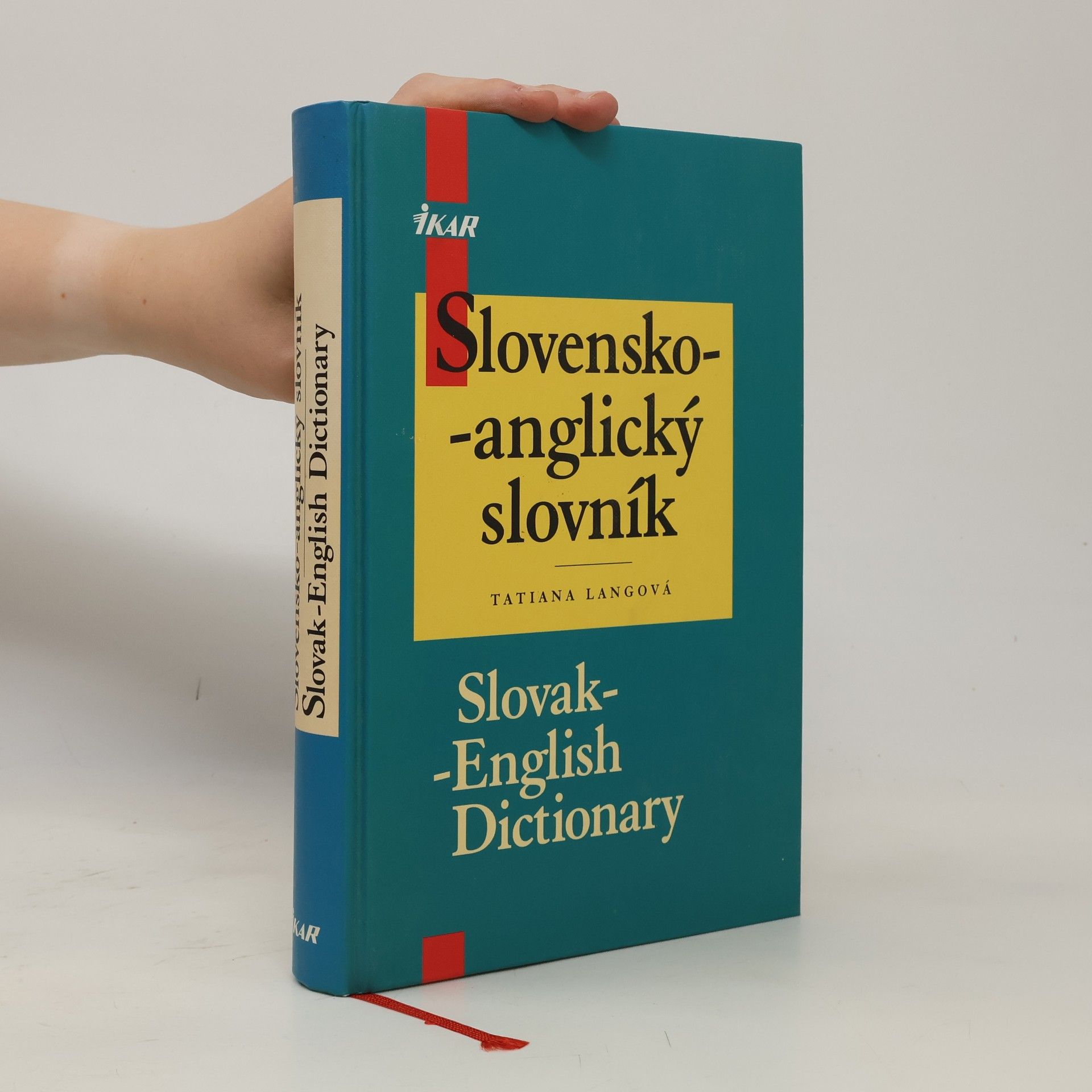 Tatiana Langová Slovensko-anglický slovník : Slovak-Englich Dictionary