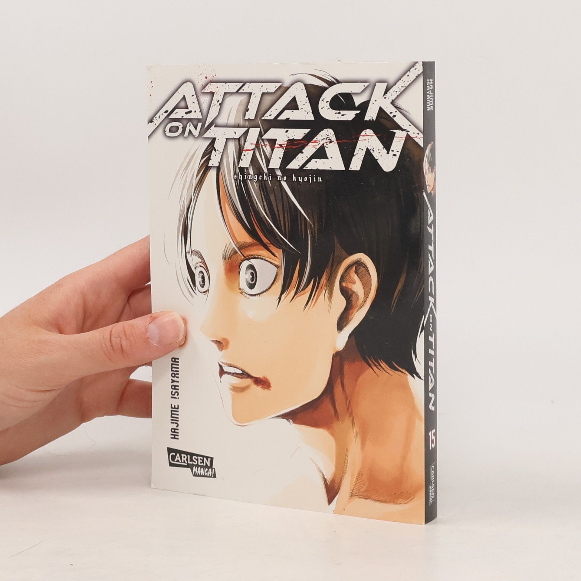 Hajime Isayama Attack on Titan 15