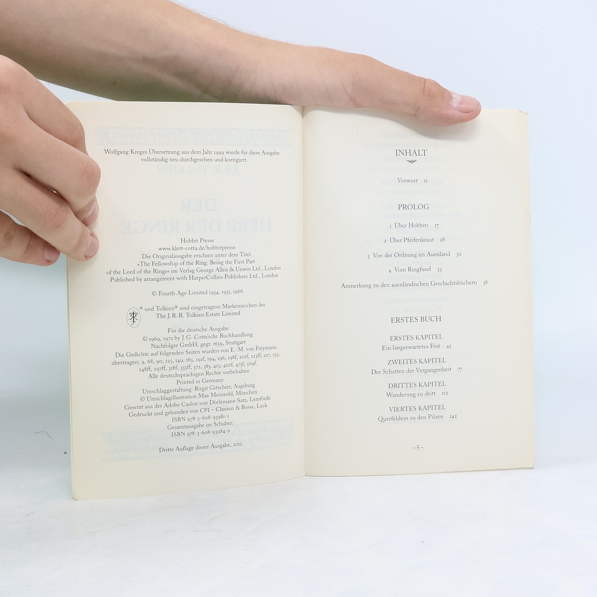 J. R. R. Tolkien Der Herr der Ringe 1-3