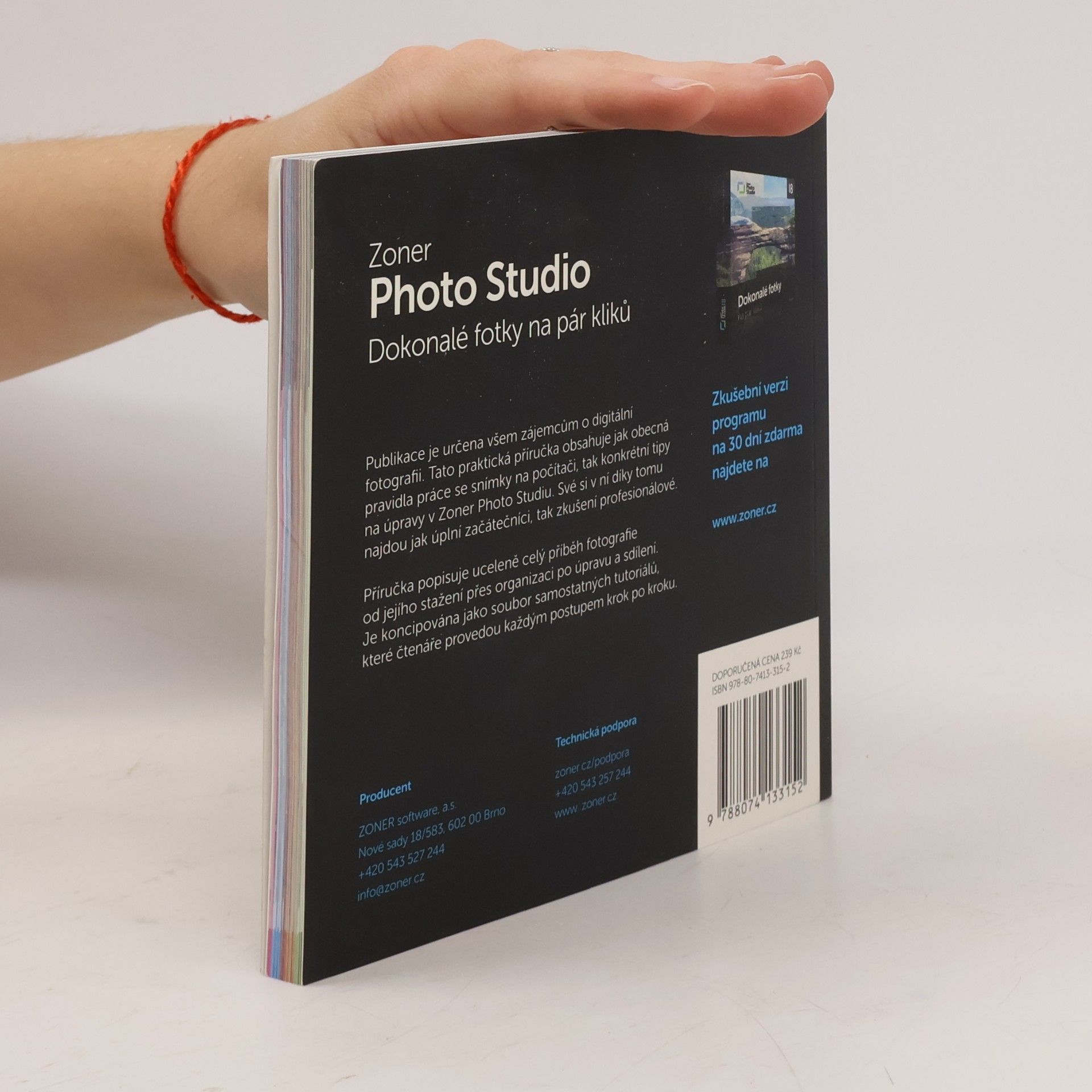 Tomáš Slavíček Zoner Photo Studio 18 : praktická příručka