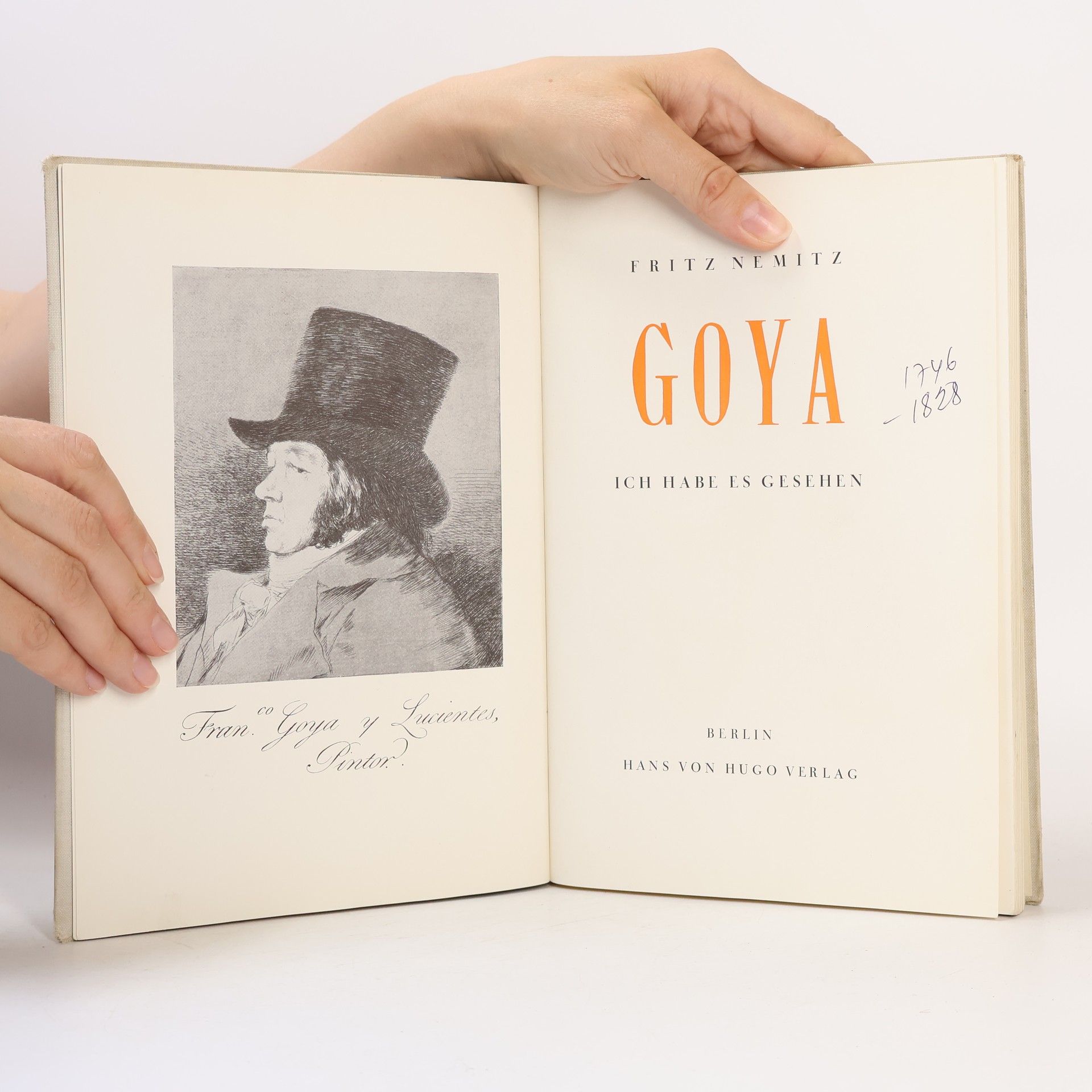 Fritz Nemitz Goya : ich habe es gesehen