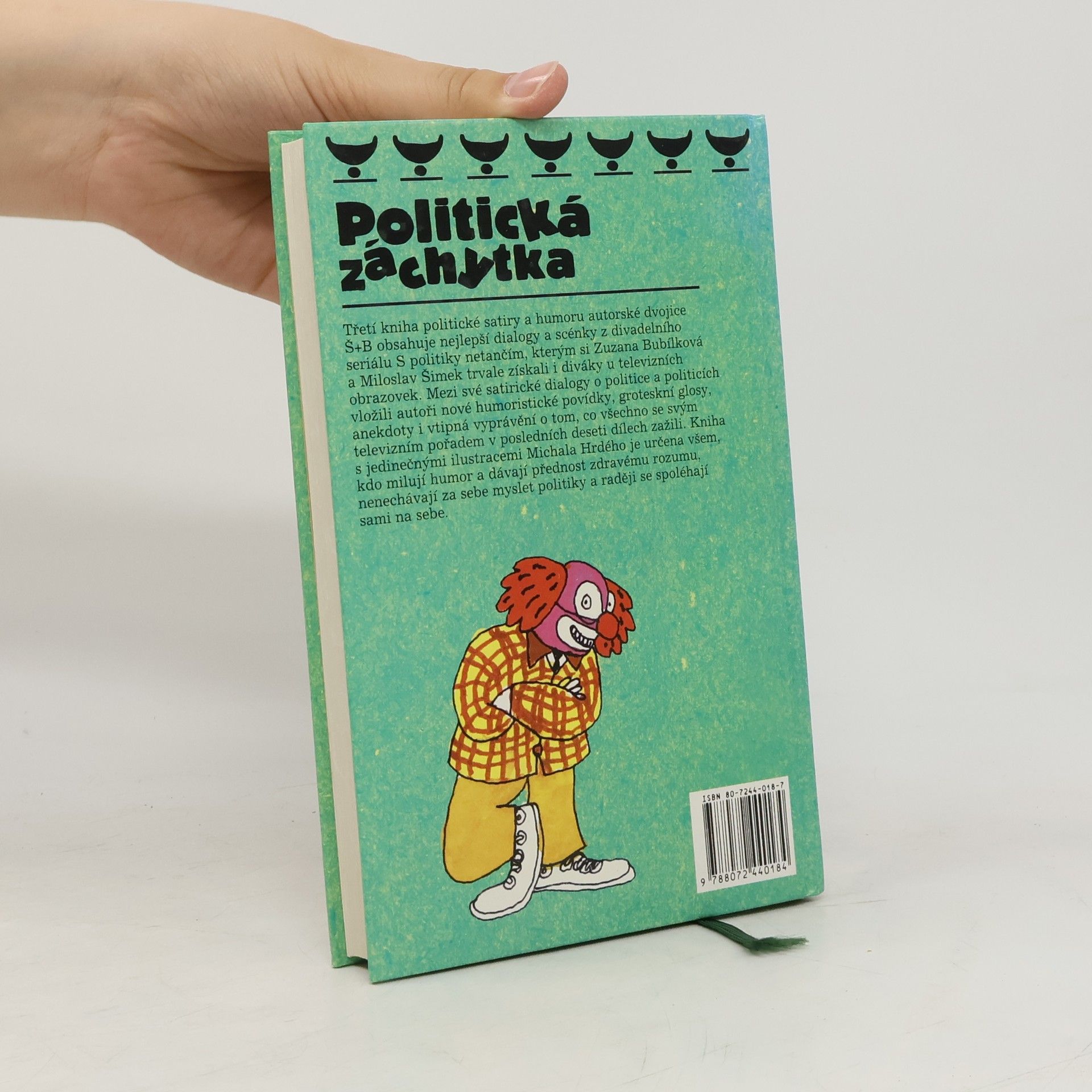 Zuzana Bubílková Politická záchytka, aneb, S politiky do němoty