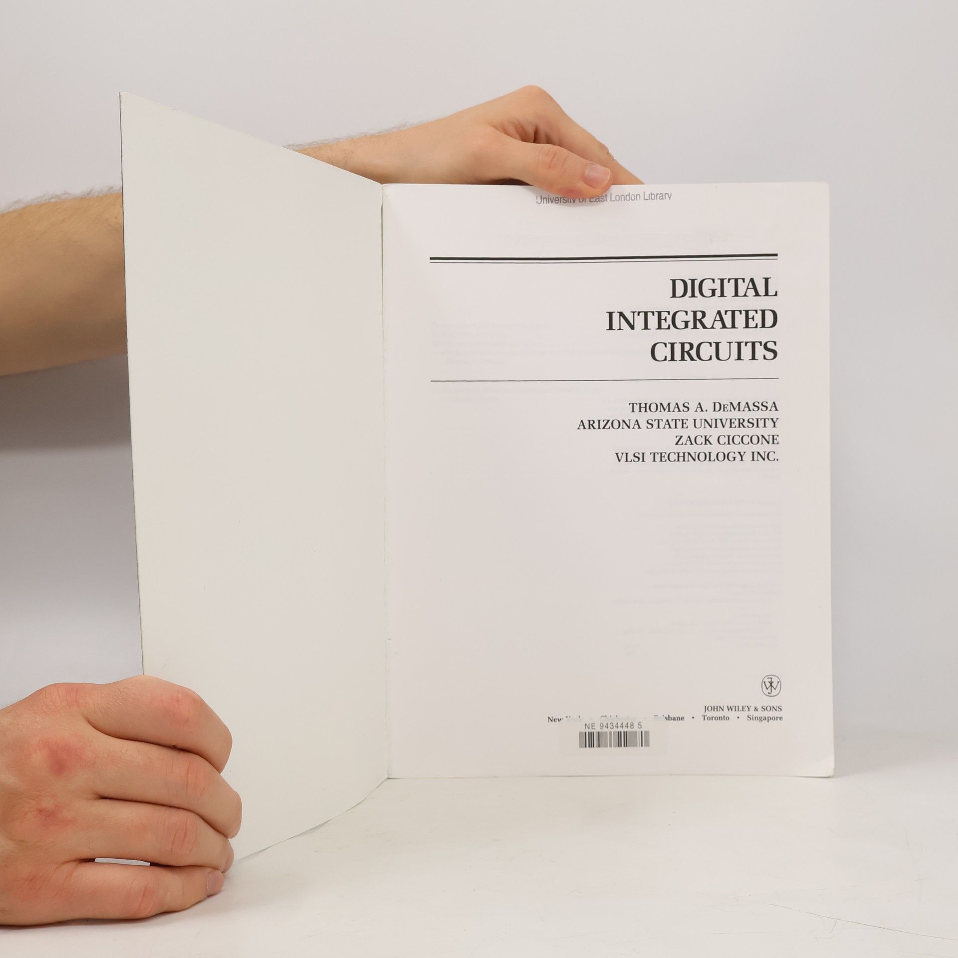 Thomas A. DeMassa Digital Integrated Circuits