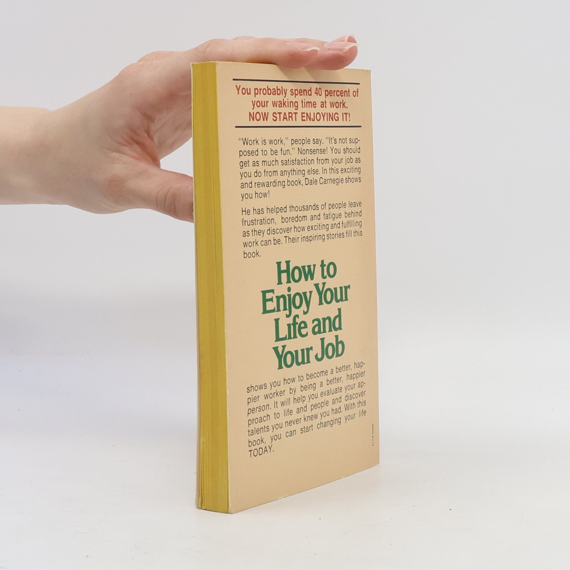 Dale Carnegie How to Enjoy Your Life and Your Job