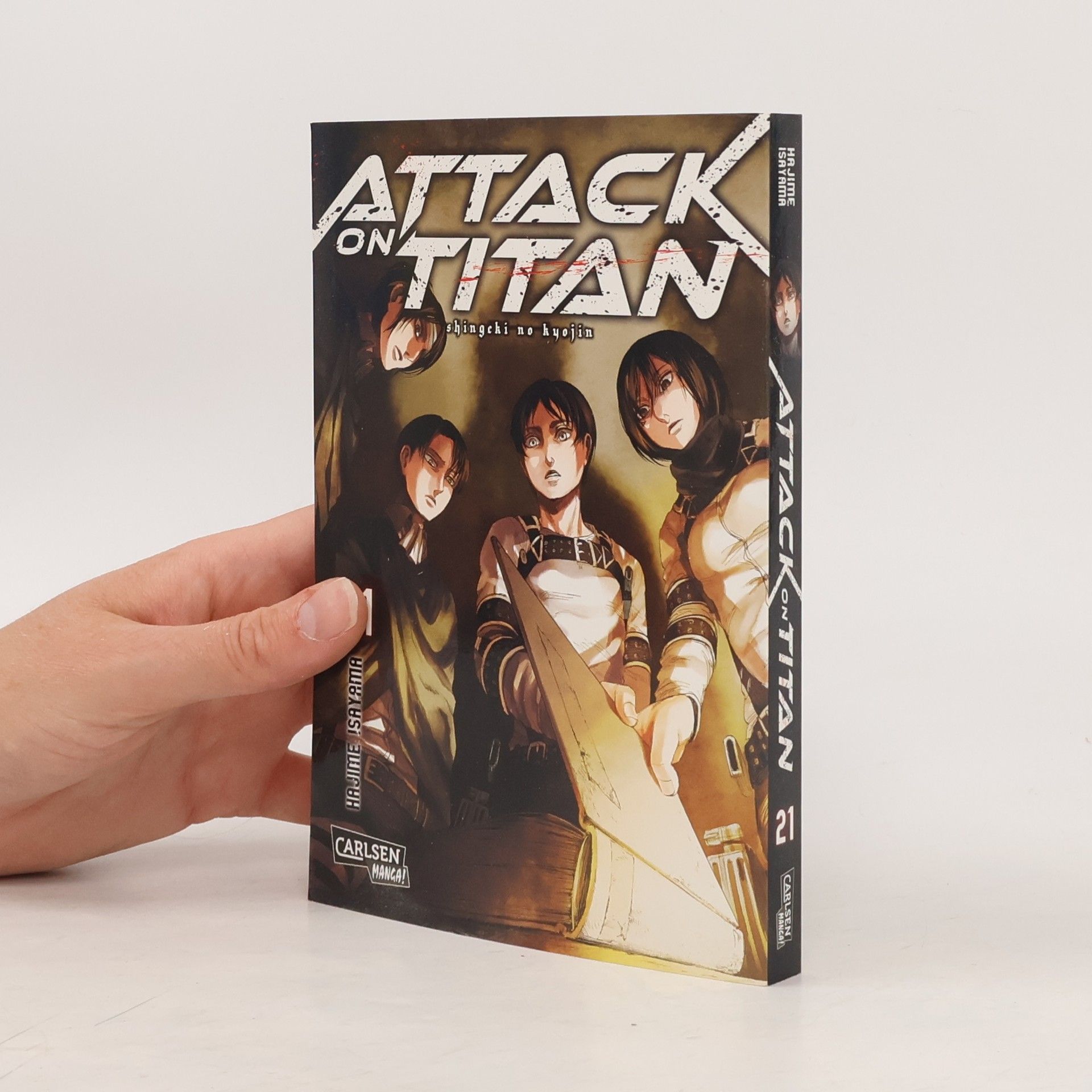 Hajime Isayama Attack on Titan 21