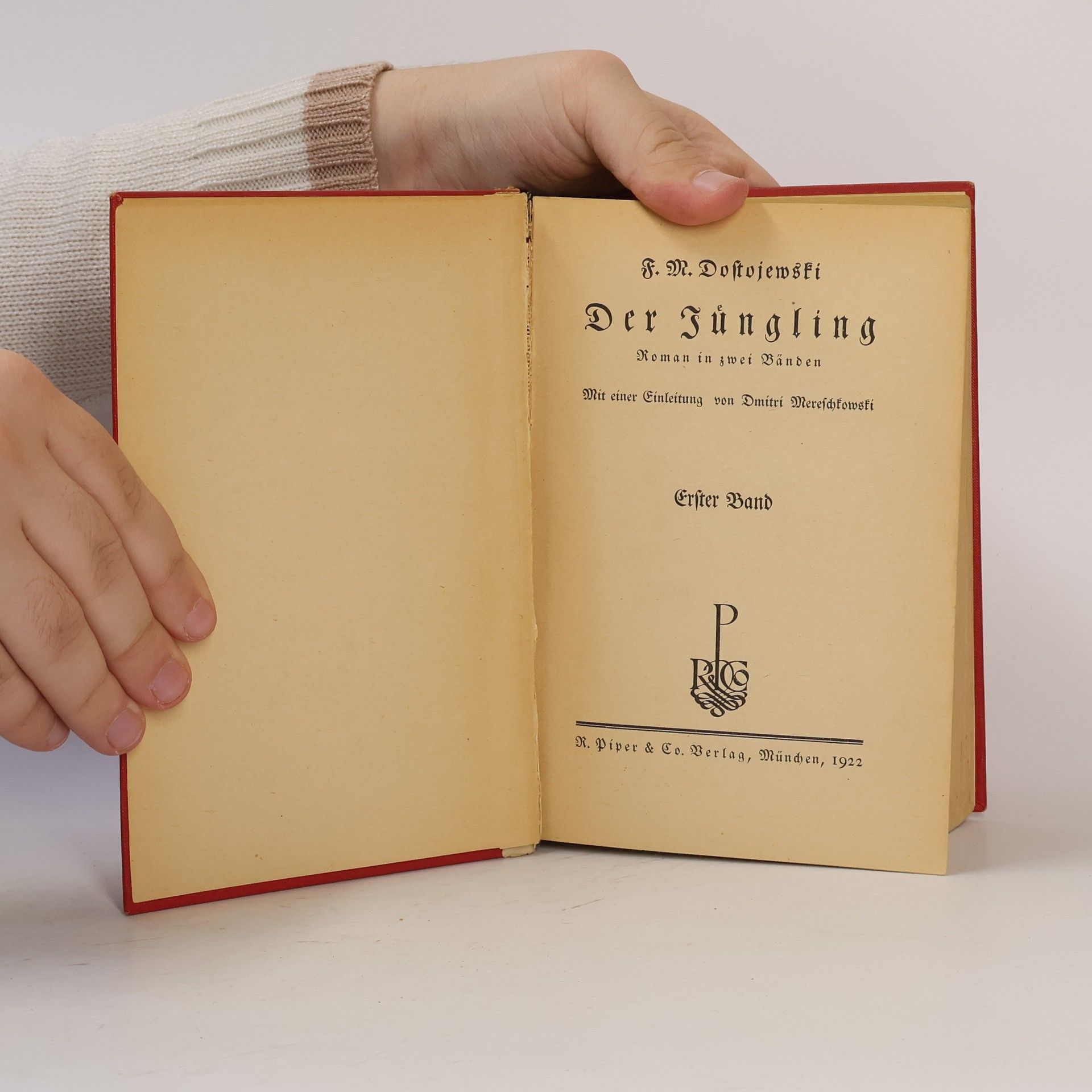 Fjodor Michajlovič Dostojevskij Der Jüngling