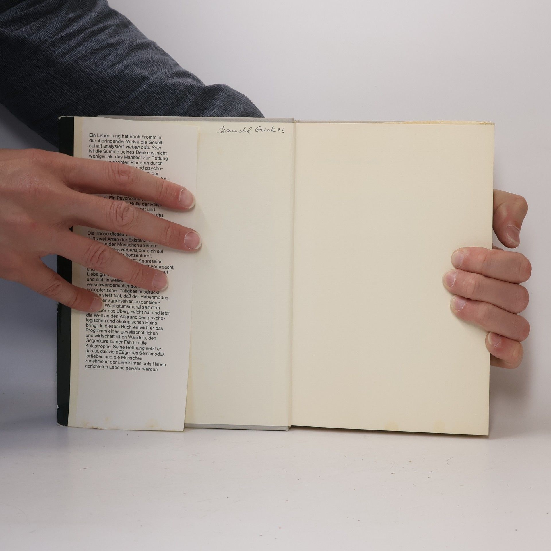 Erich Fromm Haben oder Sein