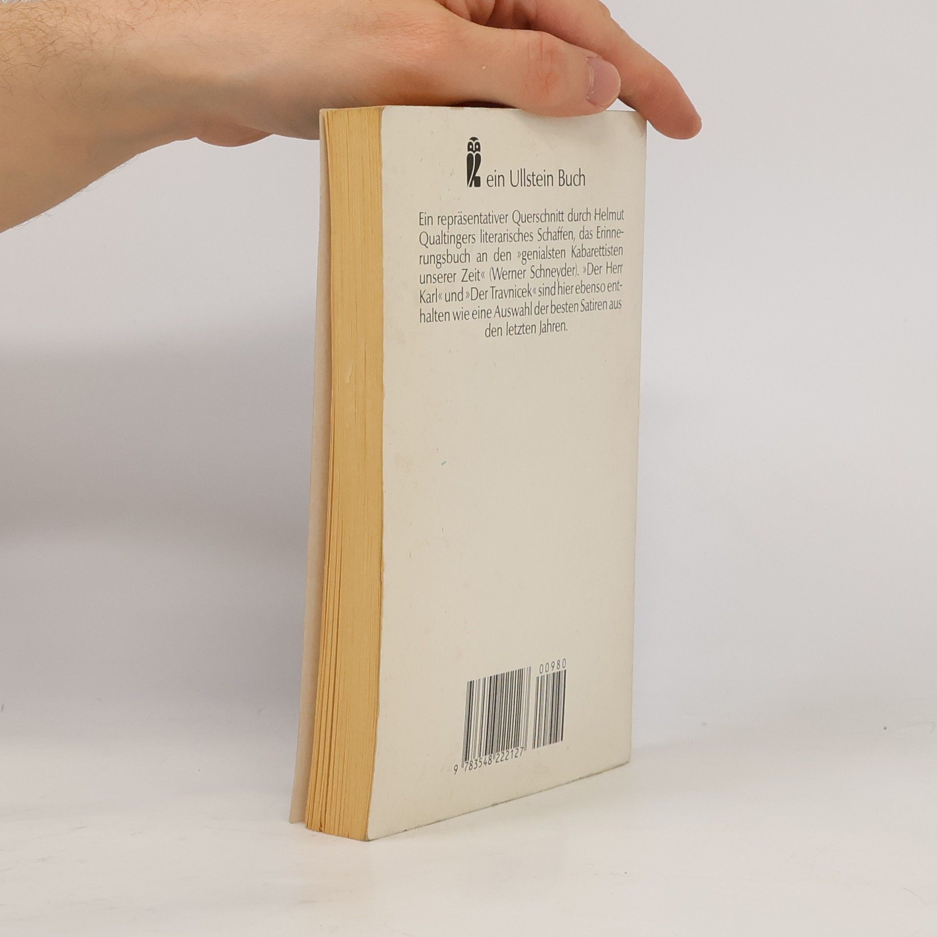 Helmut Qualtinger Das Qualtinger-Buch