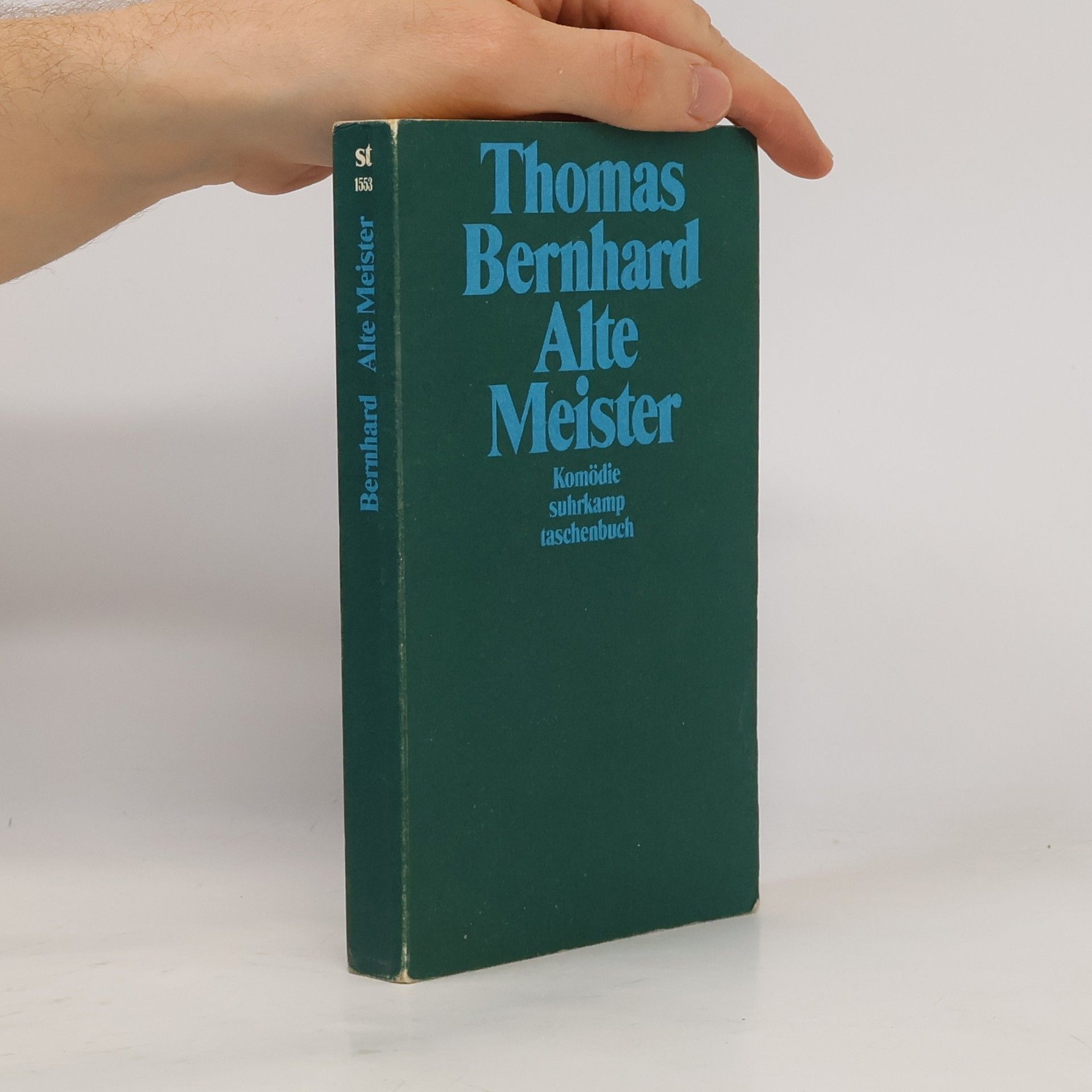 Thomas Bernhard Alte Meister : Komödie