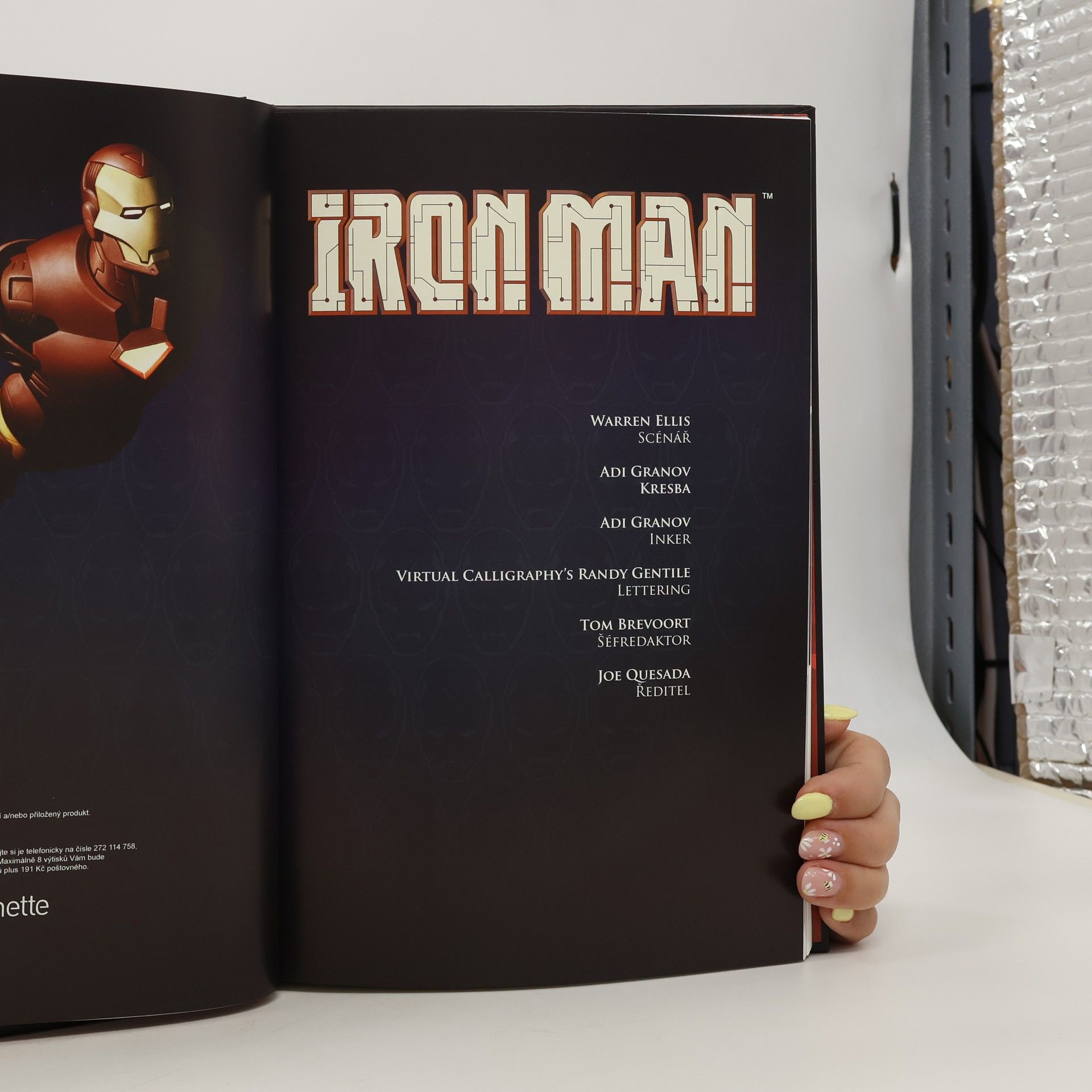 Warren Ellis Marvel 43. Iron Man: Extremis