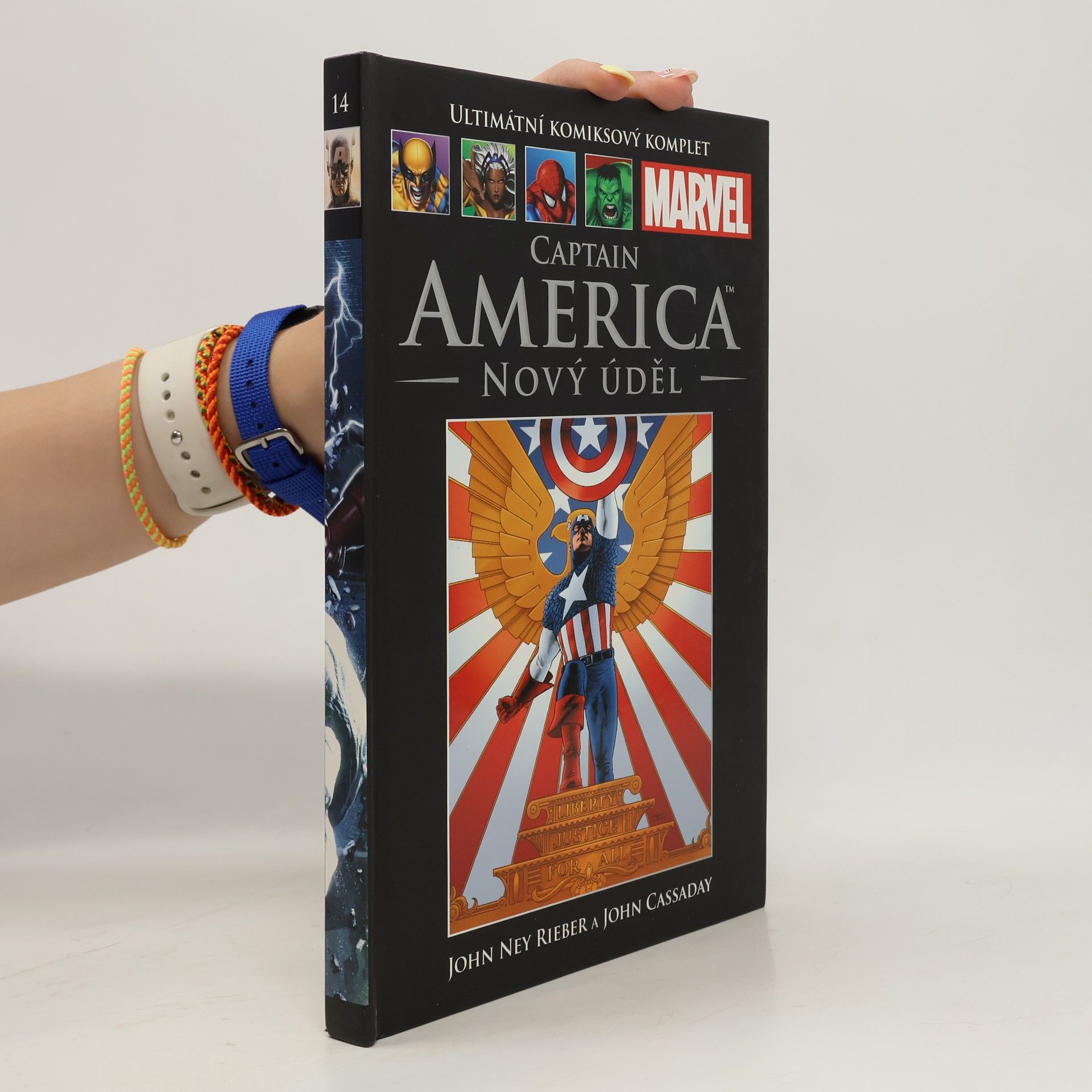 John Ney Rieber Ultimátní komixový komplet 14. Captain America. Nový úděl