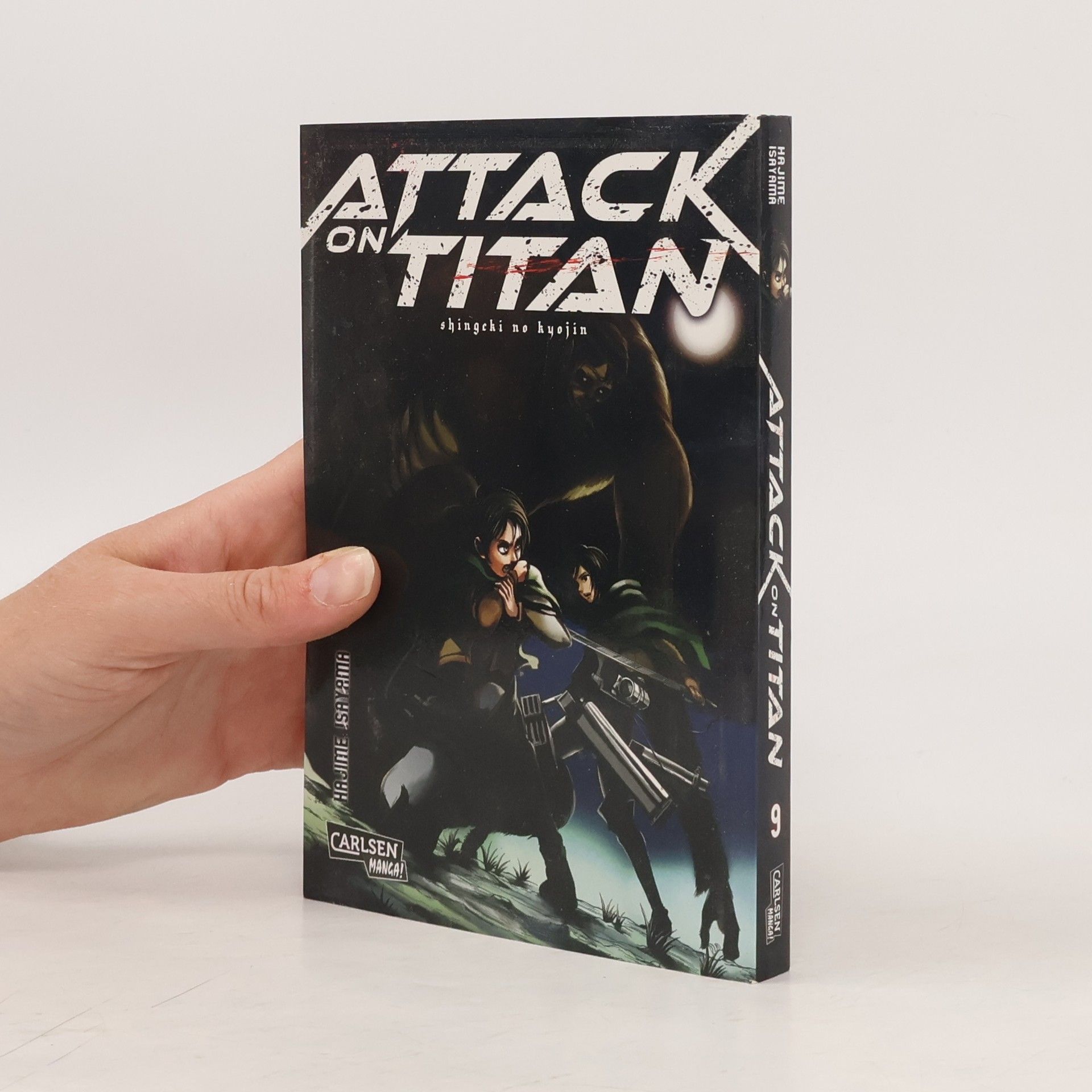 Hajime Isayama Attack on Titan 9