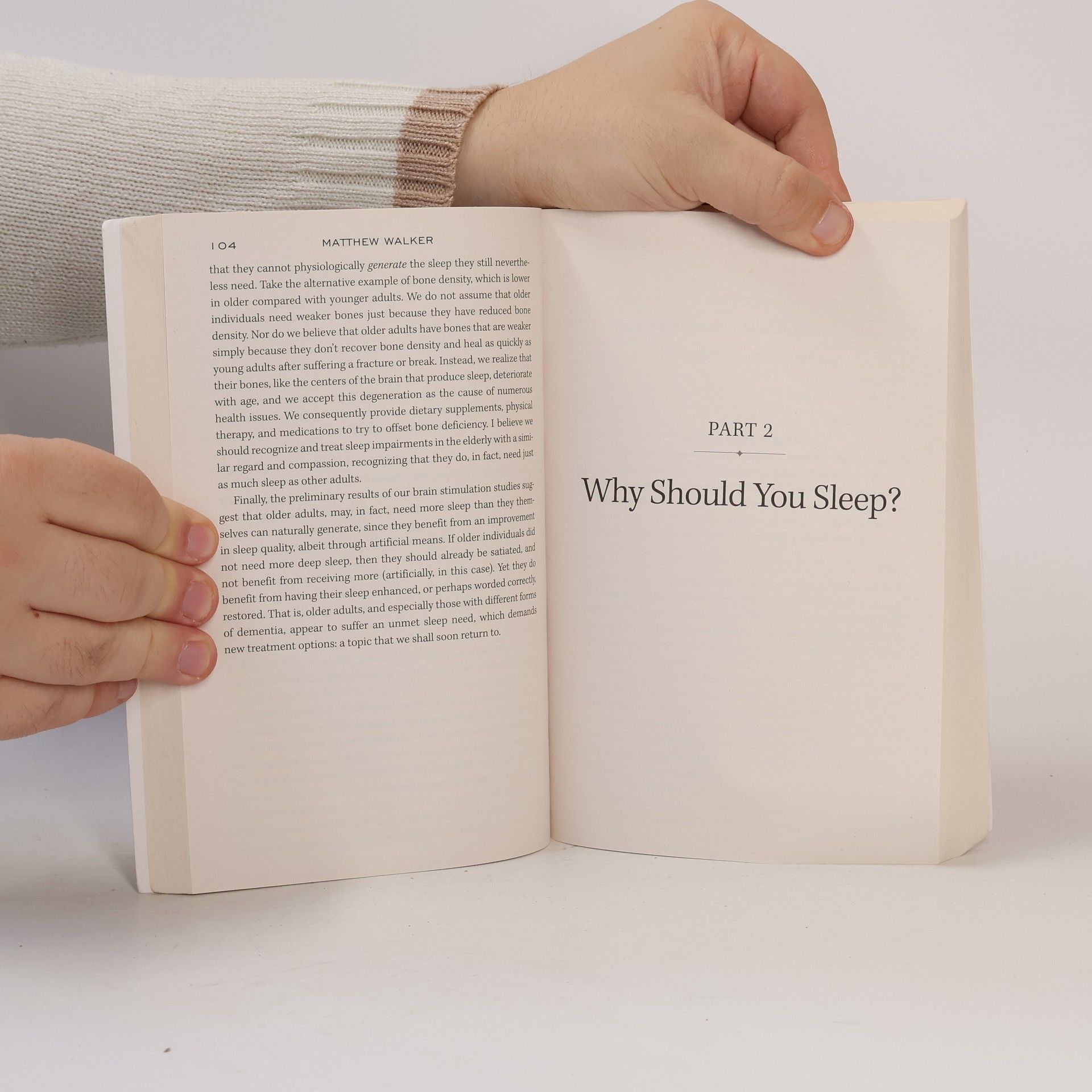 Matthew Walker Why We Sleep