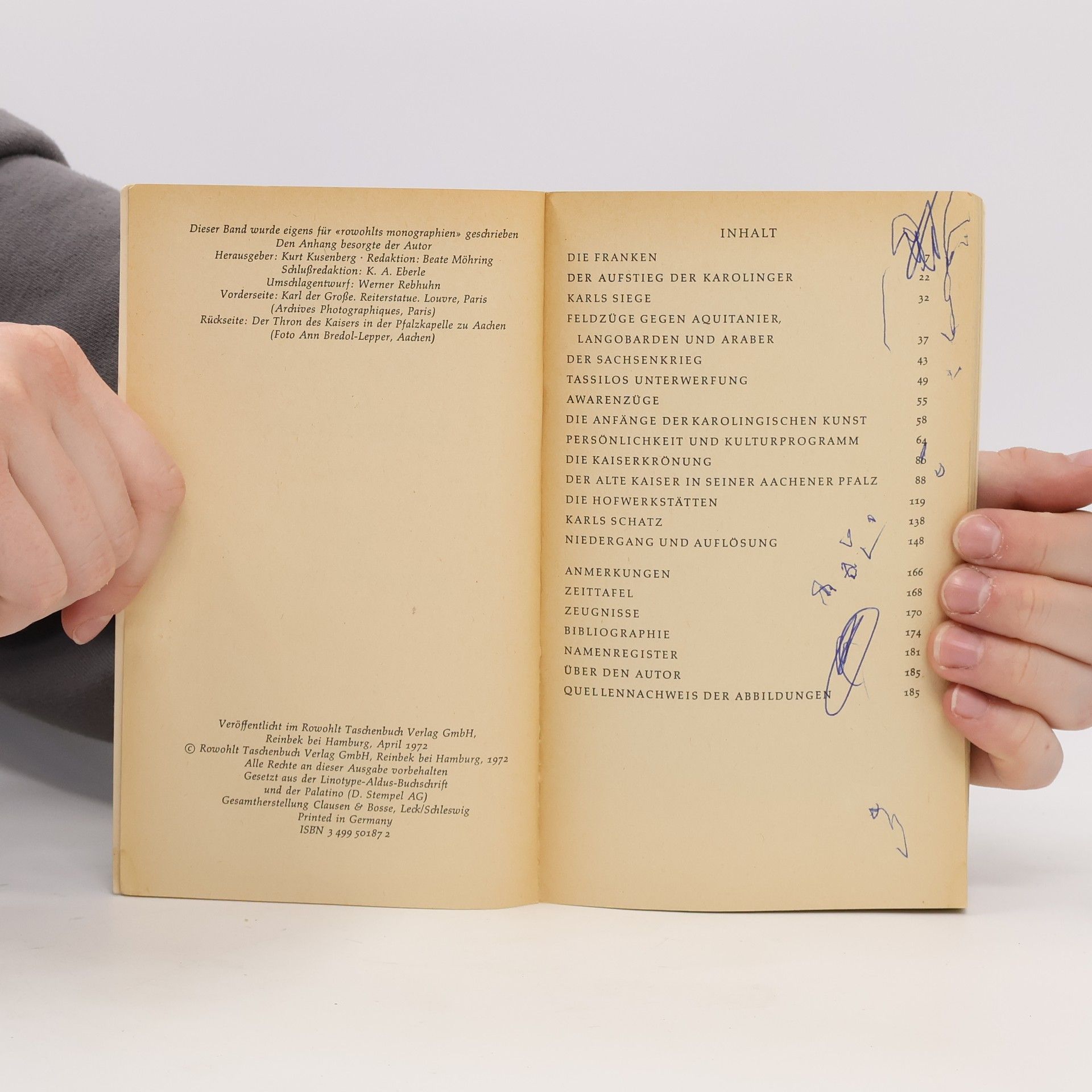 Wolfgang Braunfels Karl der Grosse in Selbstzeugnissen und Bilddokumenten