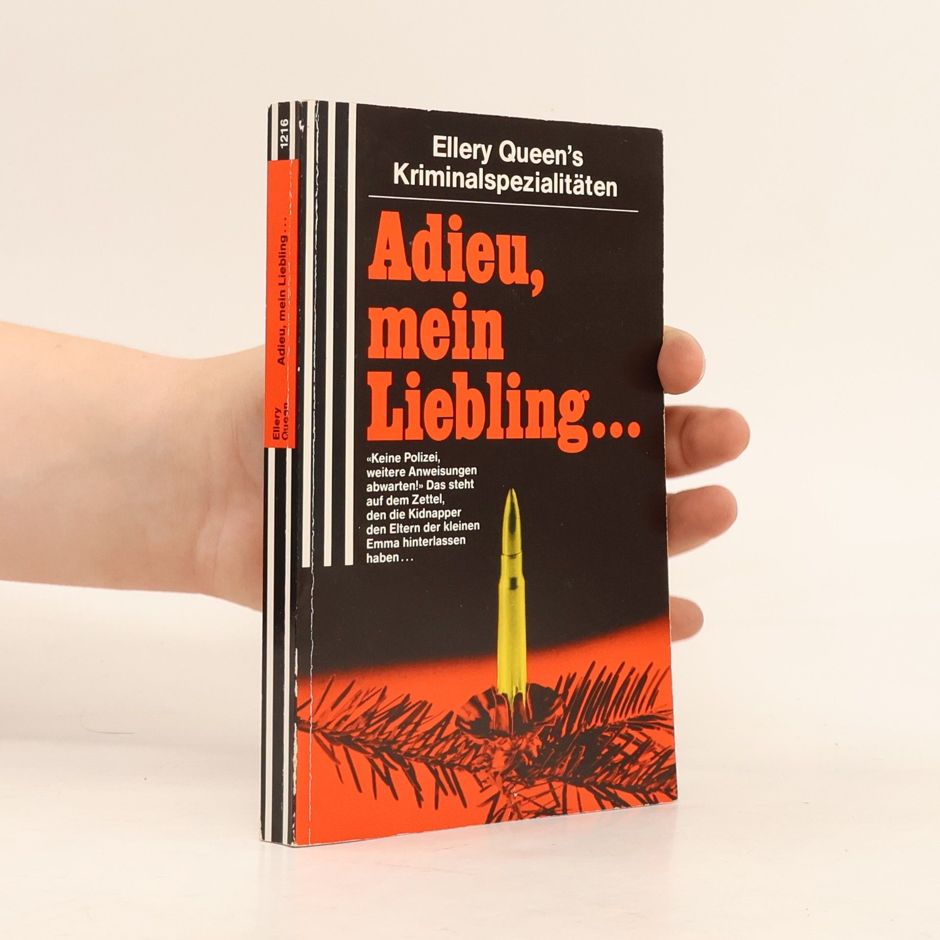 Ellery Queen Adieu, mein Liebling . . ..