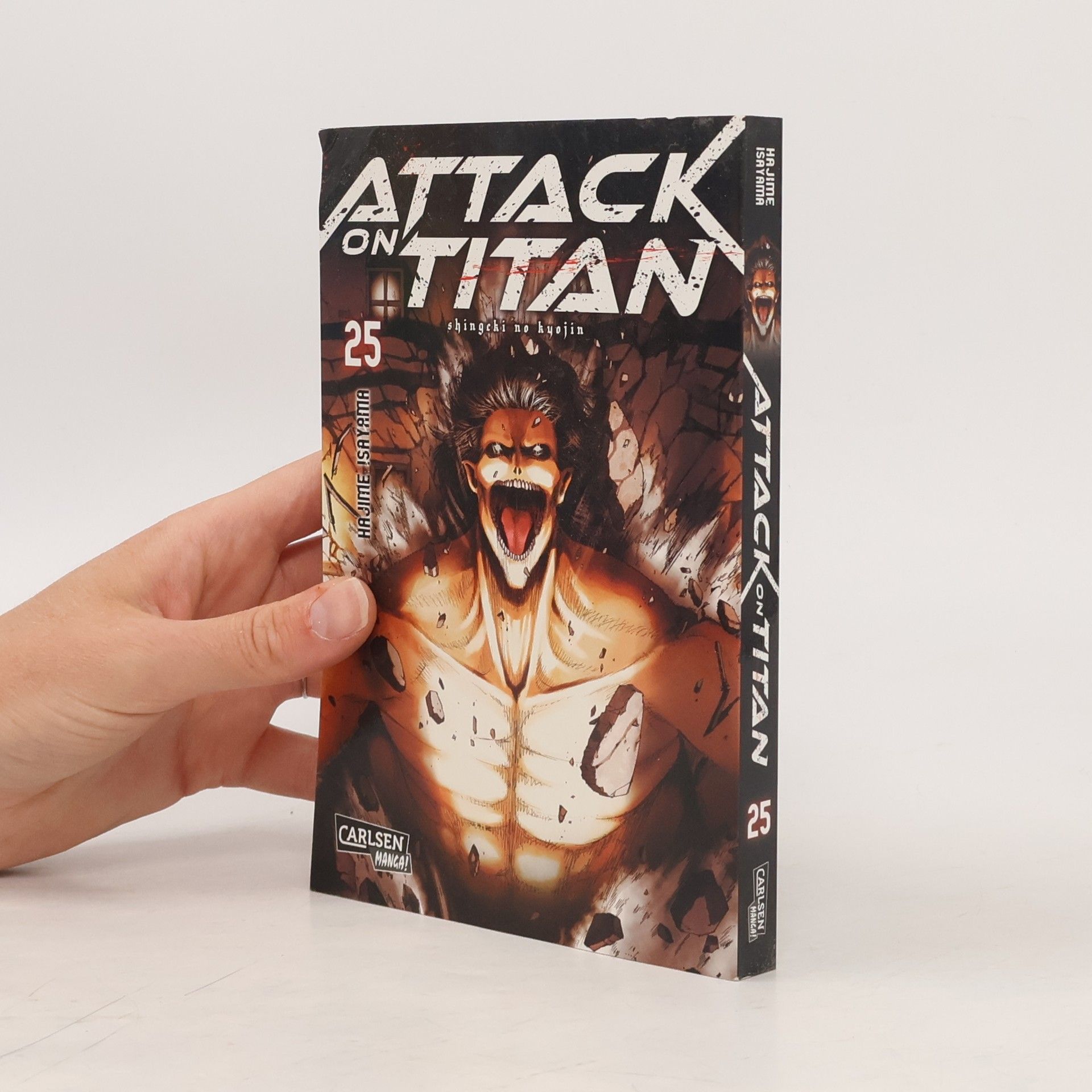 Hajime Isayama Attack on Titan 25