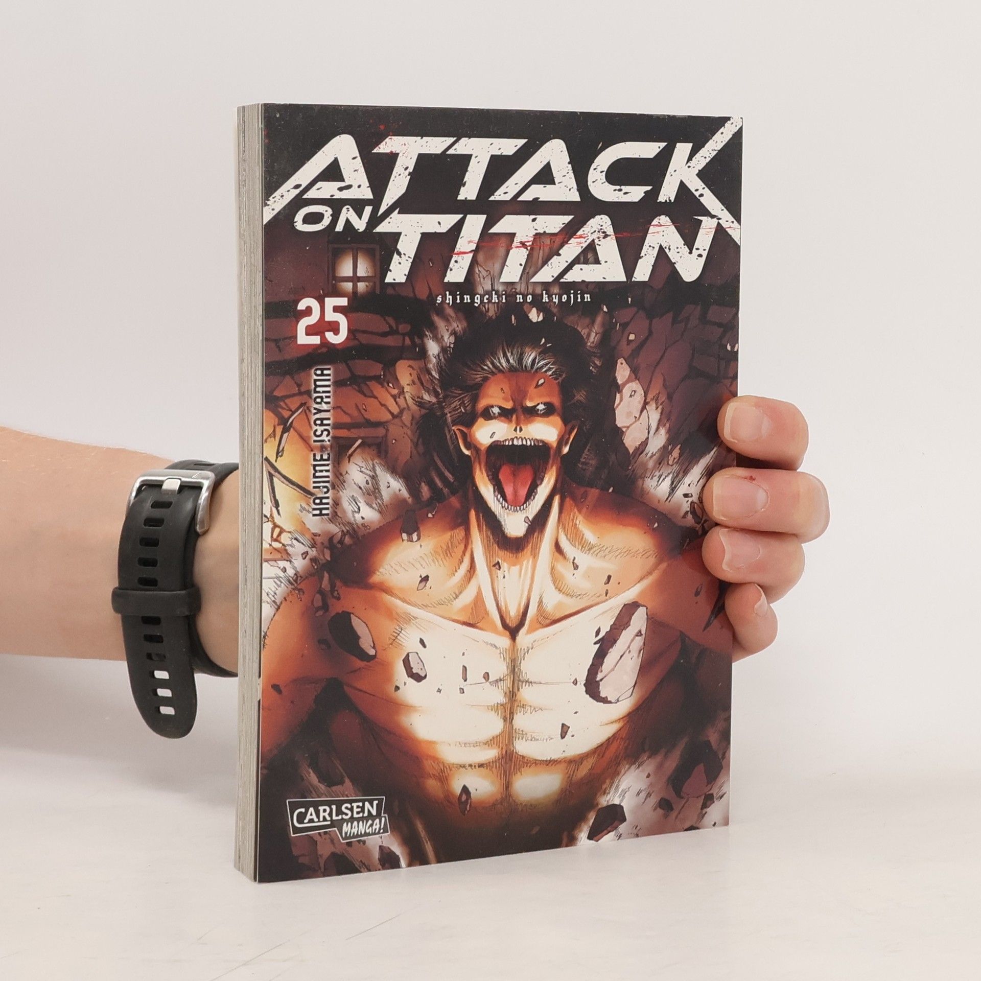 Hajime Isayama Attack on Titan 25