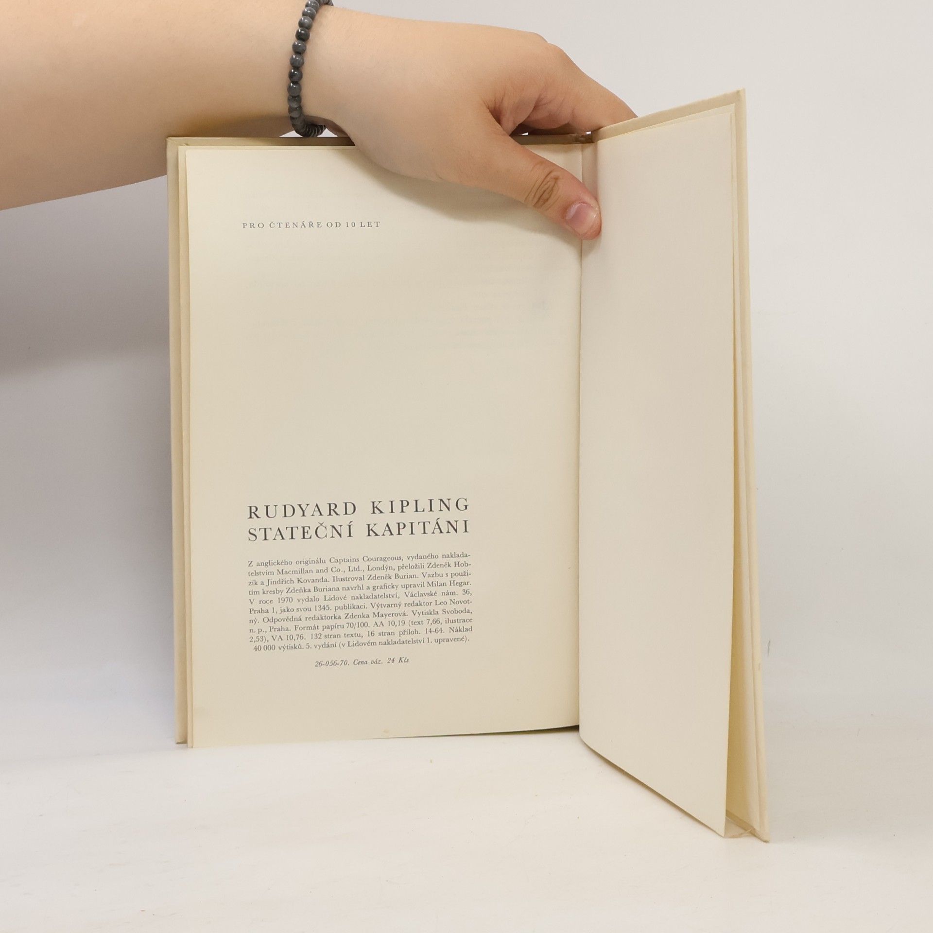 Rudyard Kipling Stateční kapitáni